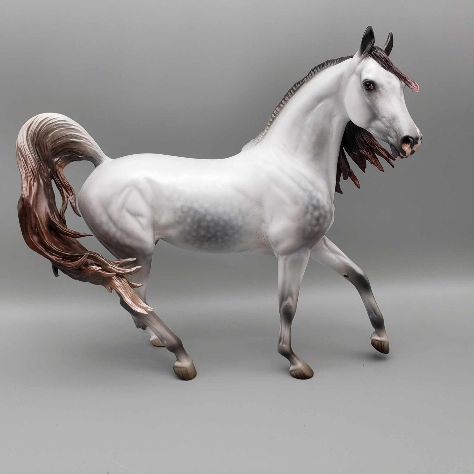 Amelia OOAK Dappled Mulberry Grey Arab Mare by Jess Hamill BEST OFFERS Moonlight Madness MM23