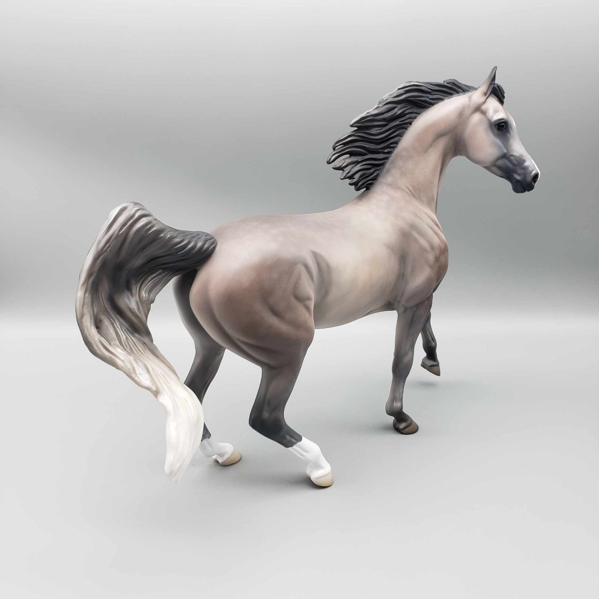 Revelry OOAK Rose Grey Arabian Mare By Jess Hamill Holiday Sale HS23