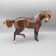 Hellcat OOAK Dark Dappled Chestnut Extreme Custom Andalusian By Caroline Boydston Best Offer 11/20/23