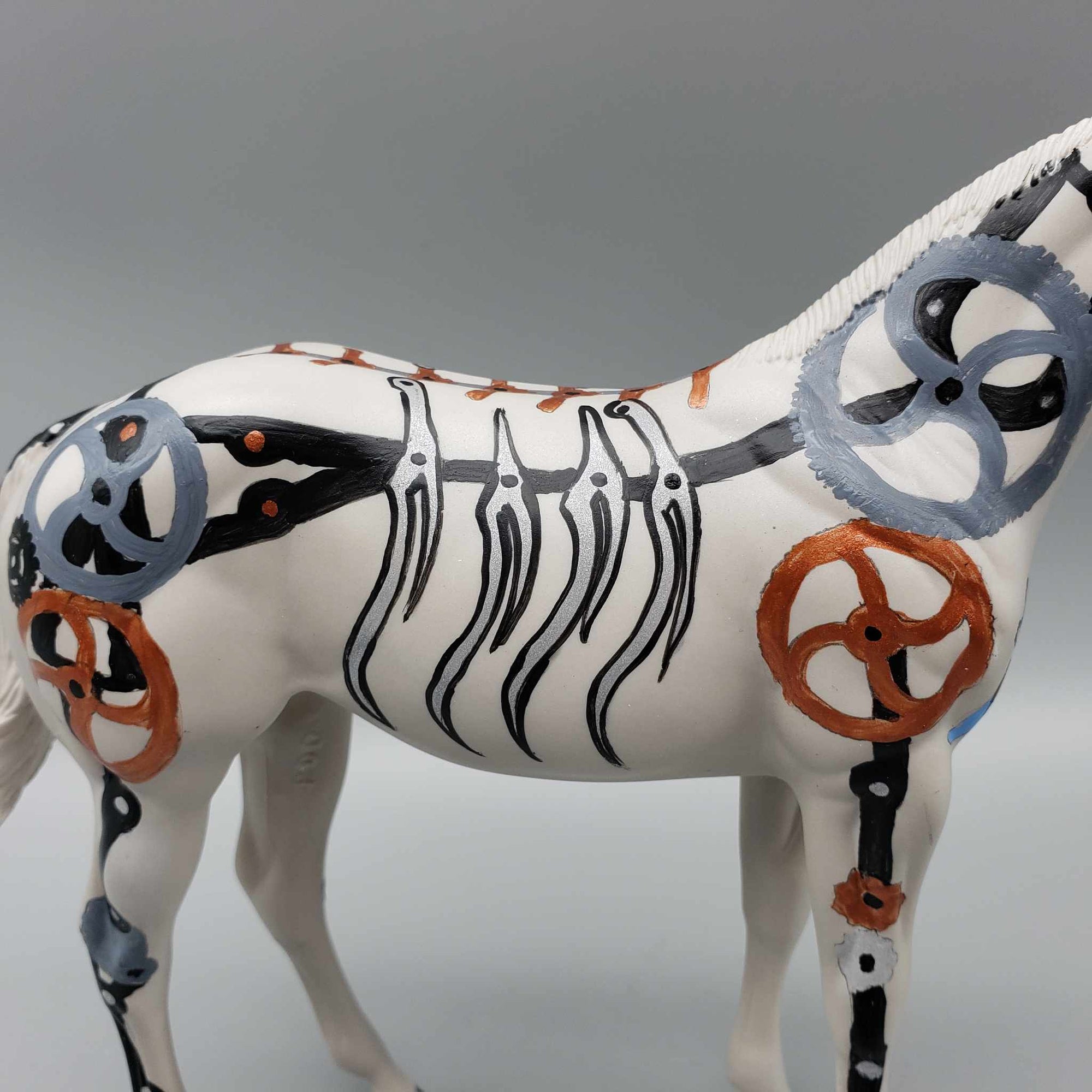 Maximus Gearheart OOAK Steampunk Deco Weanling By Dawn Quick Moonlight Madness 2023 MM23