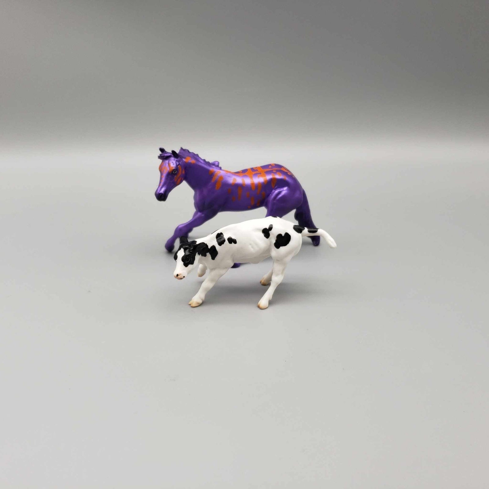 Stailxuiks & Calf OOAK Purple Blacklight Reactive Cutter & Alien Calf Chip LE-30 By Jess Hamill Moonlight Madness 2023 MM23