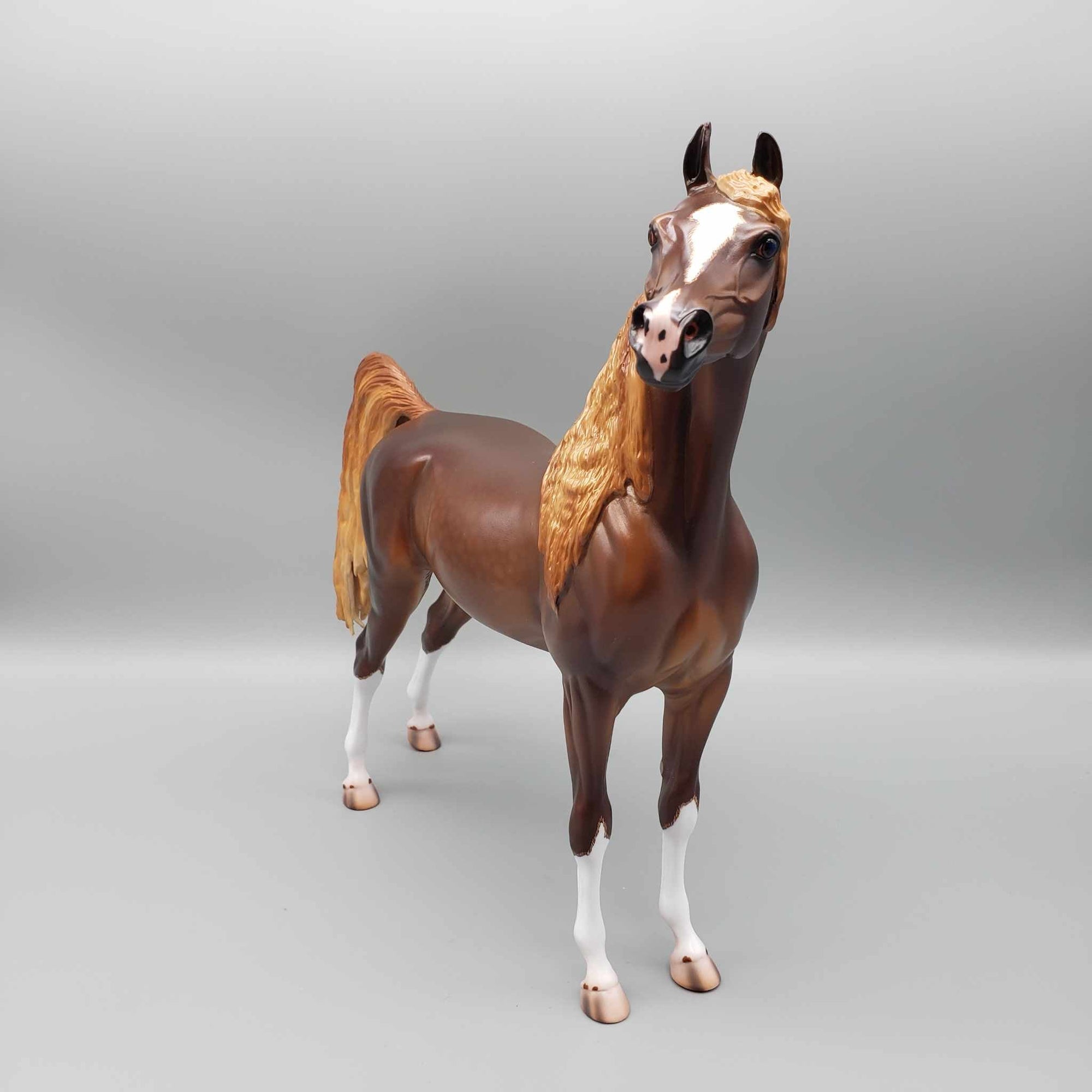 Thunderbolt Dappled Chestnut Arab Stallion By Caroline Boydston Best Offer 11/13/23