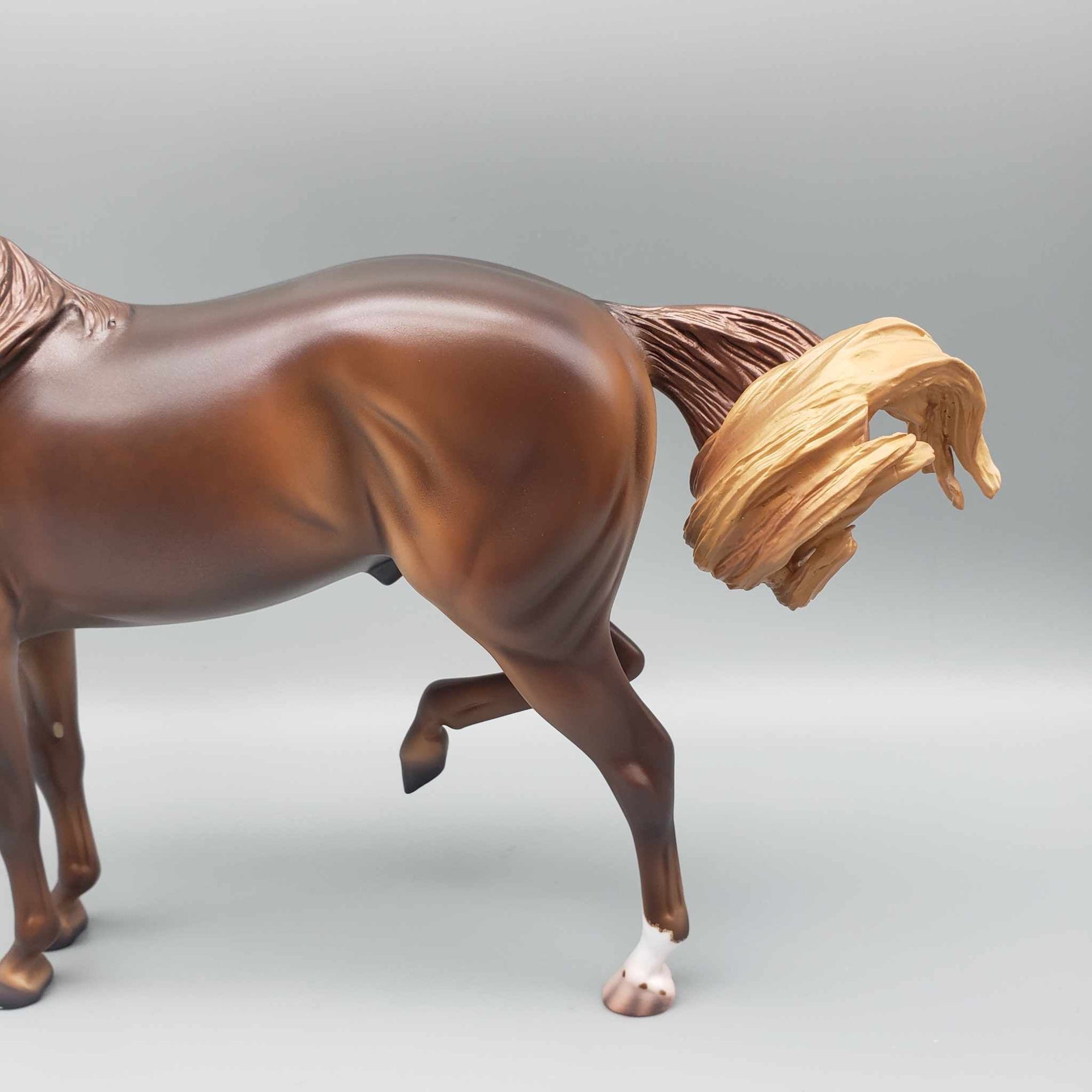 Hellcat OOAK Dark Dappled Chestnut Extreme Custom Andalusian By Caroline Boydston Best Offer 11/20/23