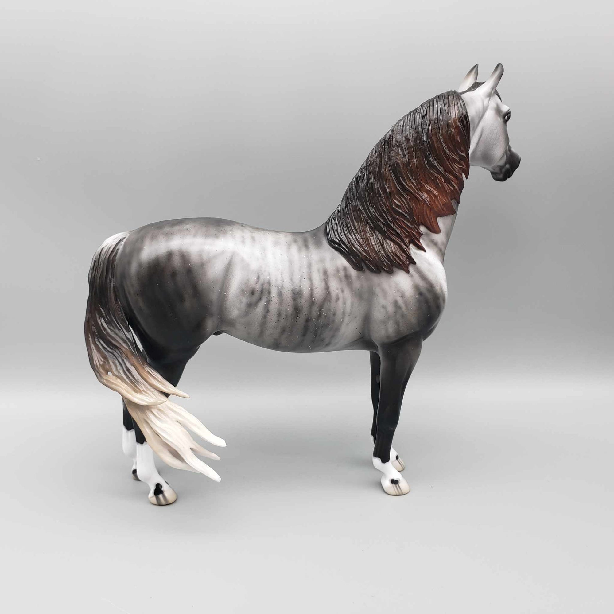 Tyrant OOAK Grey Skewed/Brindle Morgan By Jess Hamill for AoTH23 Best Offers