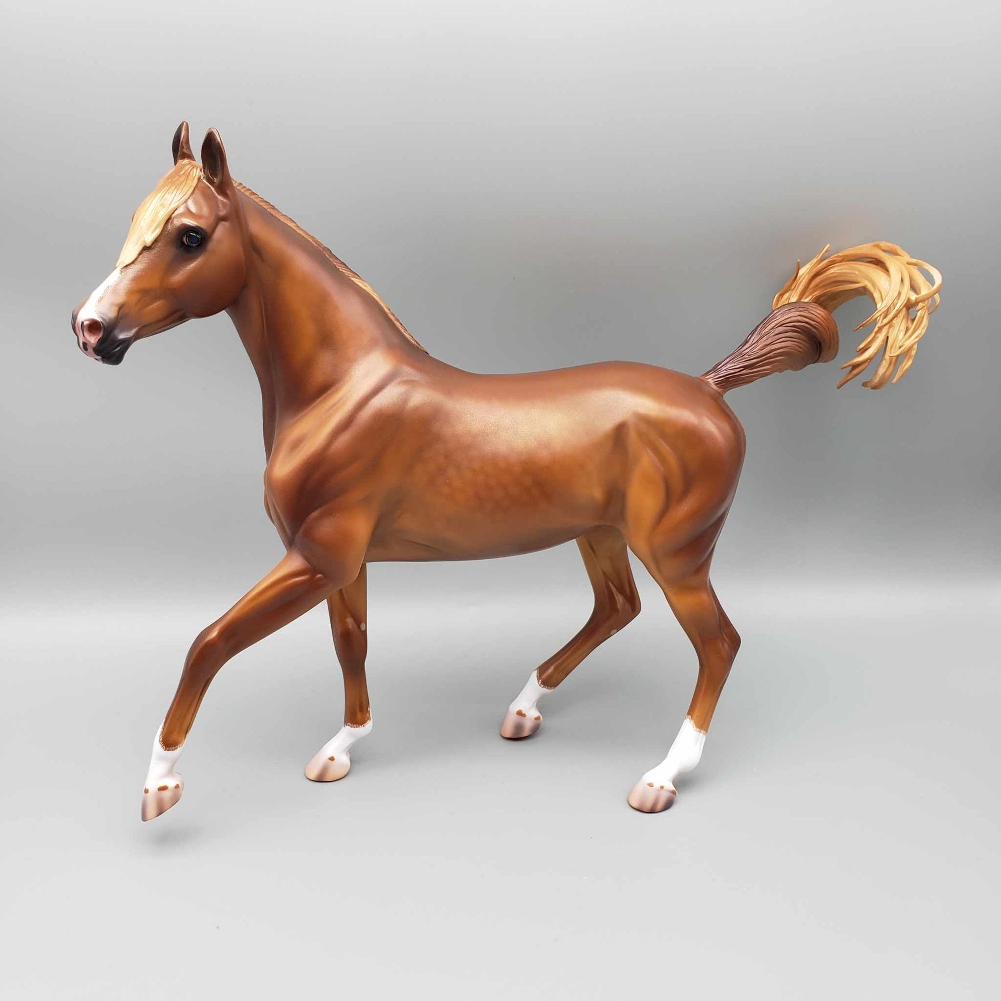 Spitfire OOAK Dappled Chestnut Arab Mare By Caroline Boydston Best Offer 11/13/23