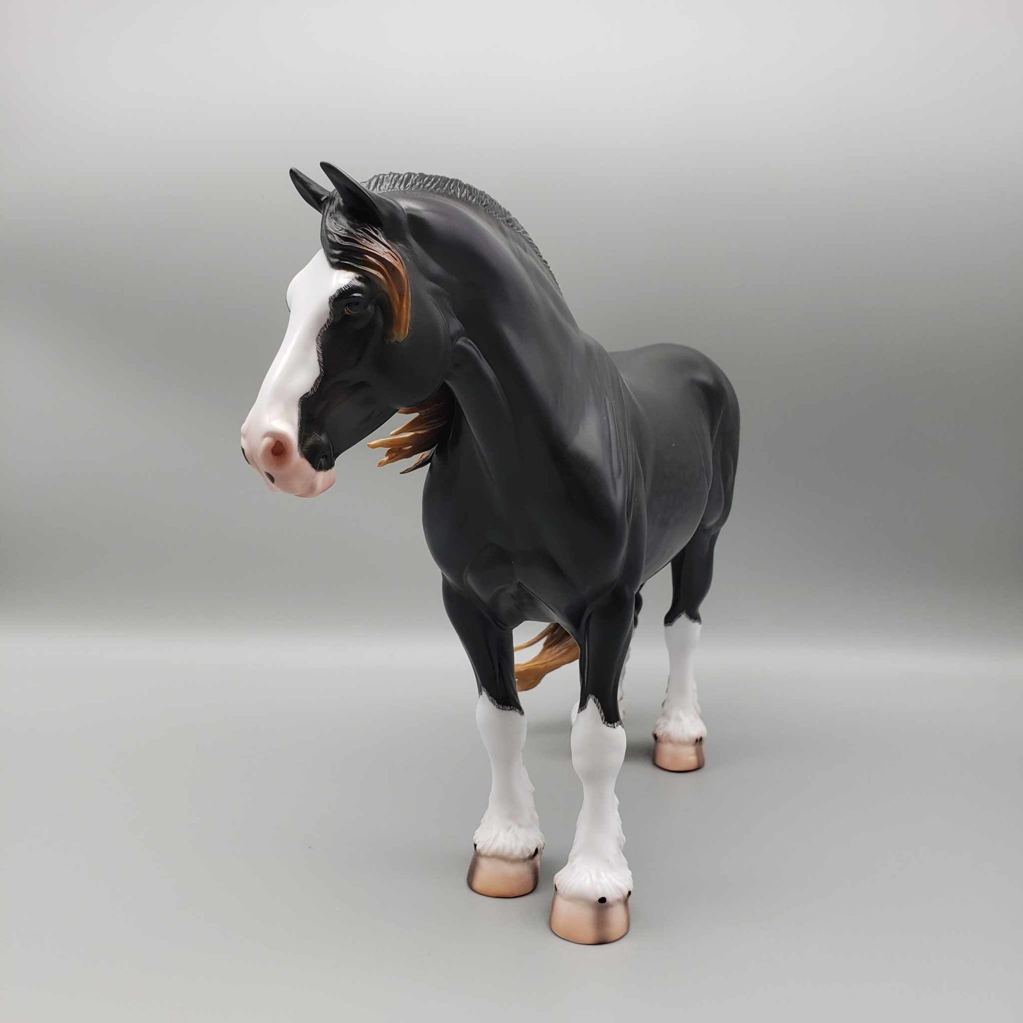 Catalina OOAK Dappled Black Heavy Draft By Caroline Boydston Best Offer 11/27/23