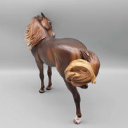 Hellcat OOAK Dark Dappled Chestnut Extreme Custom Andalusian By Caroline Boydston Best Offer 11/20/23