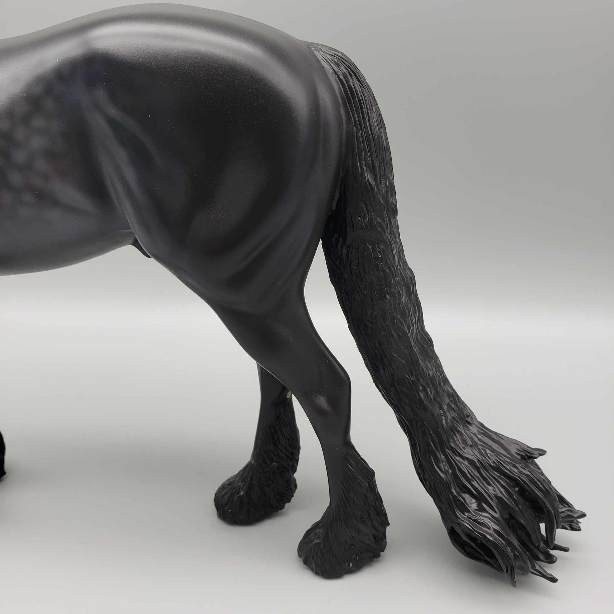 Corsair OOAK Dappled Black Fresian Andalusian By Caroline Boydston Best Offer 11/6/23