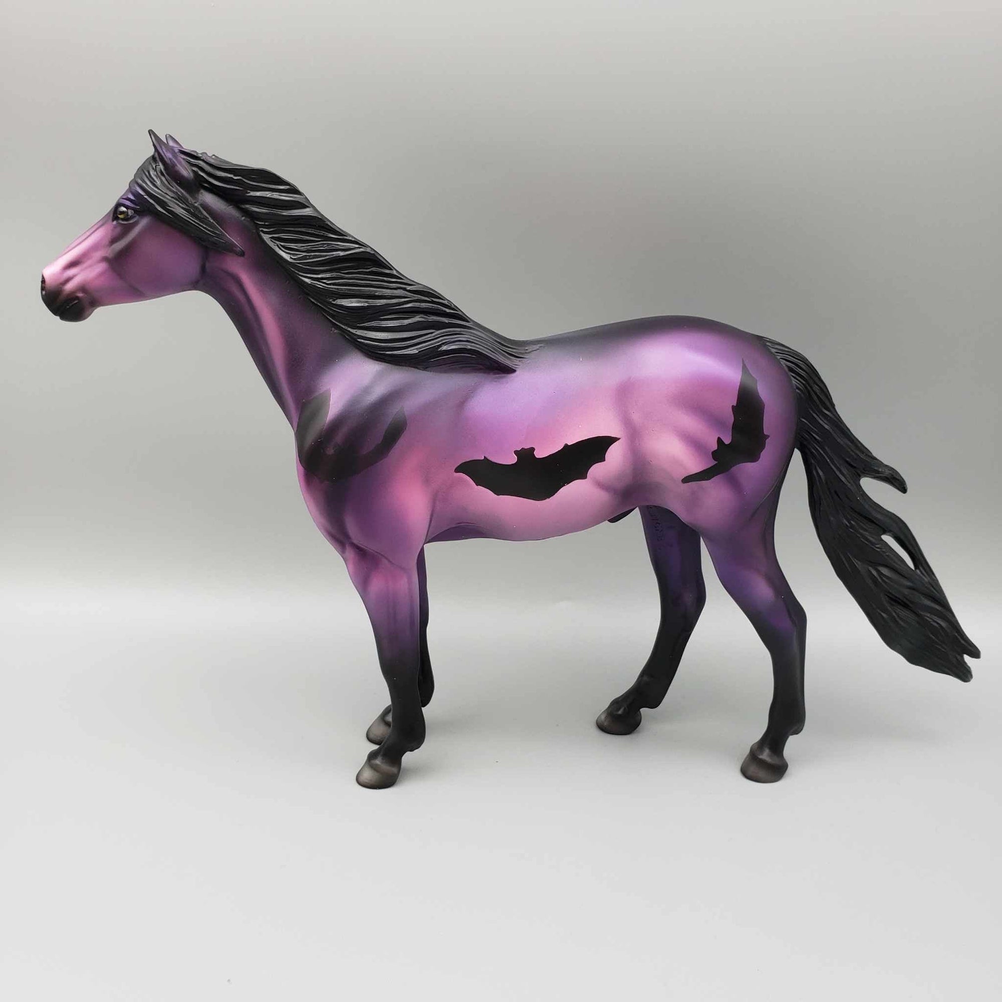 Toth LE-18 (Bat Series) Halloween Deco Purple Mustang  By Dawn Quick Moonlight Madness 2023 MM23