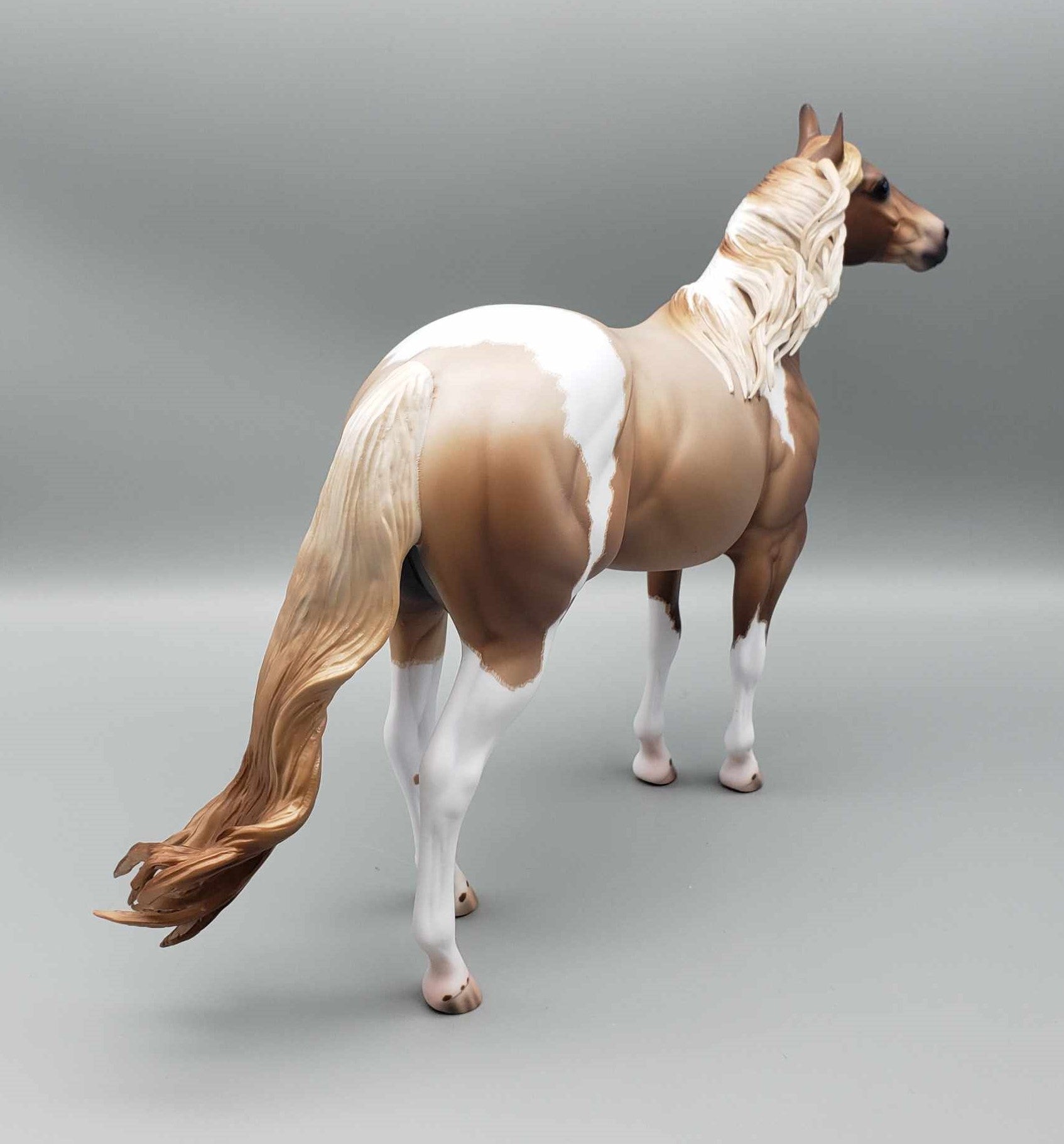 Hudson Flyer OOAK Strawberry Roan ISH By Caroline Boydston Best Offer 11/20/23