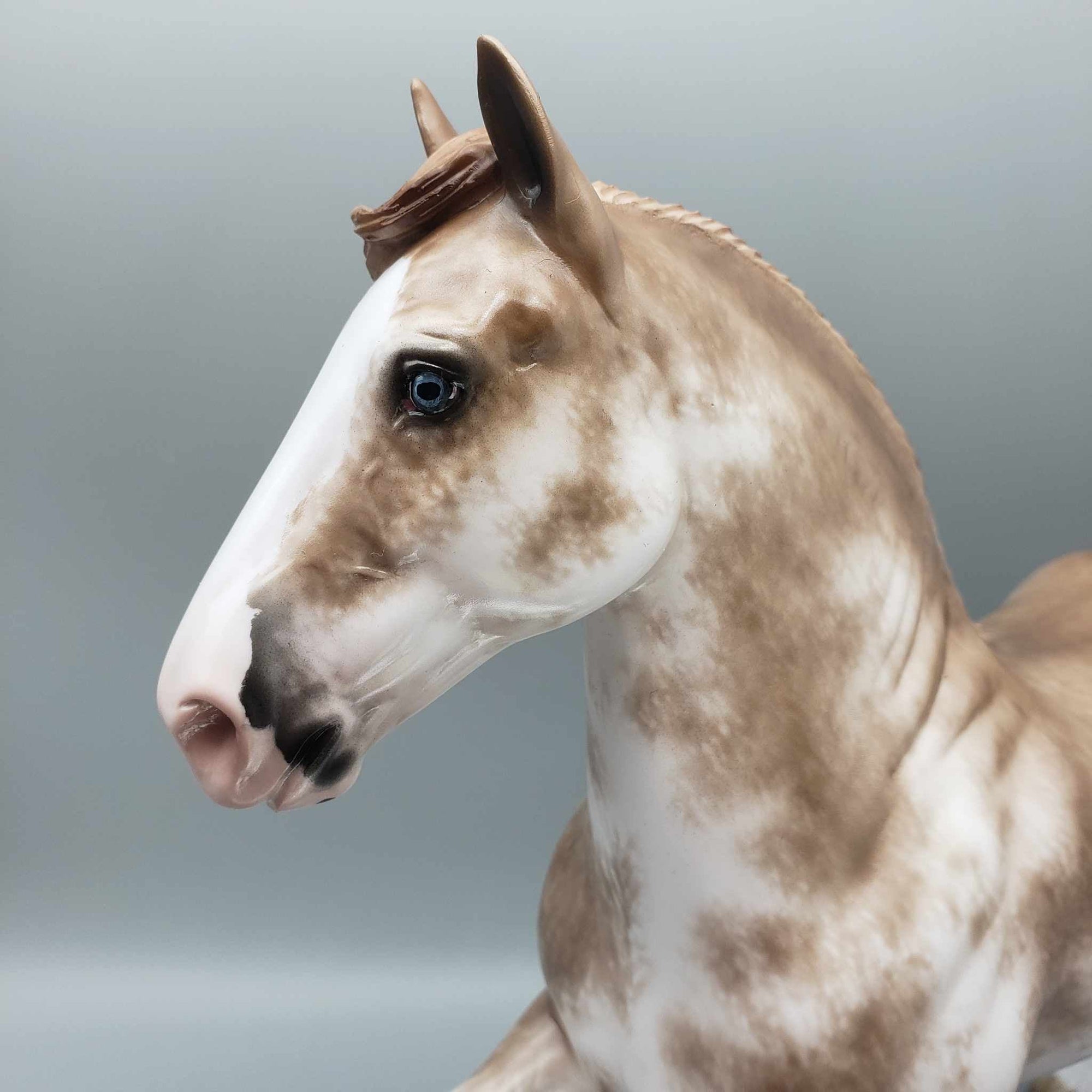 Rhodes OOAK Chestnut Sabino Clydesdale Trotting Drafter By Sheryl Leisure Best Offers 8/21/23