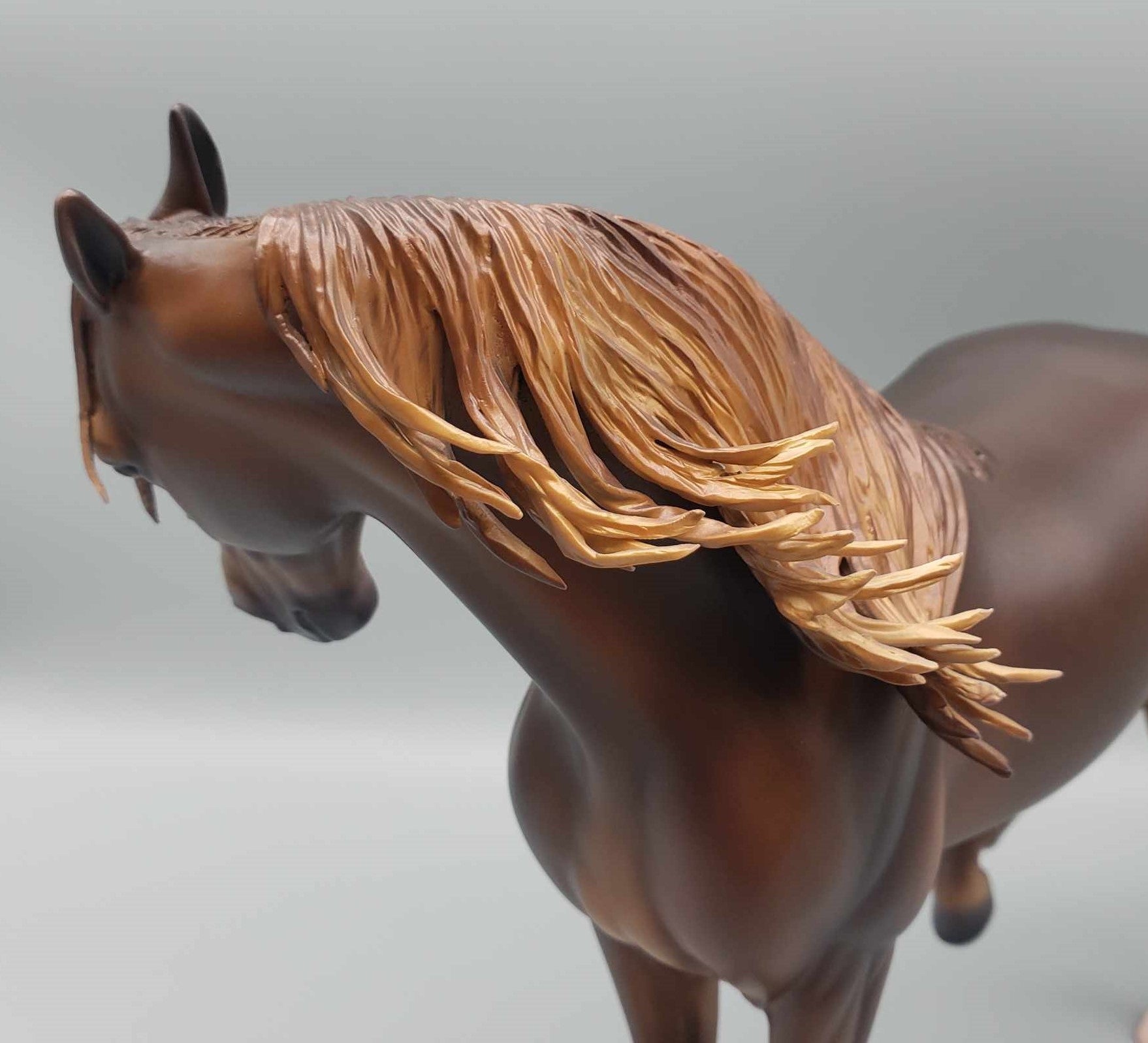 Hellcat OOAK Dark Dappled Chestnut Extreme Custom Andalusian By Caroline Boydston Best Offer 11/20/23
