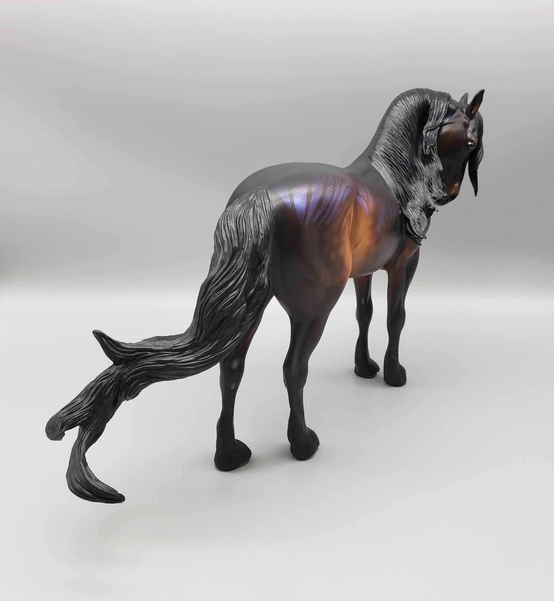 Dark Enchanter OOAK Bay Deco Purple Zebra  BEST OFFER Moonlight Madness 2023 MM23