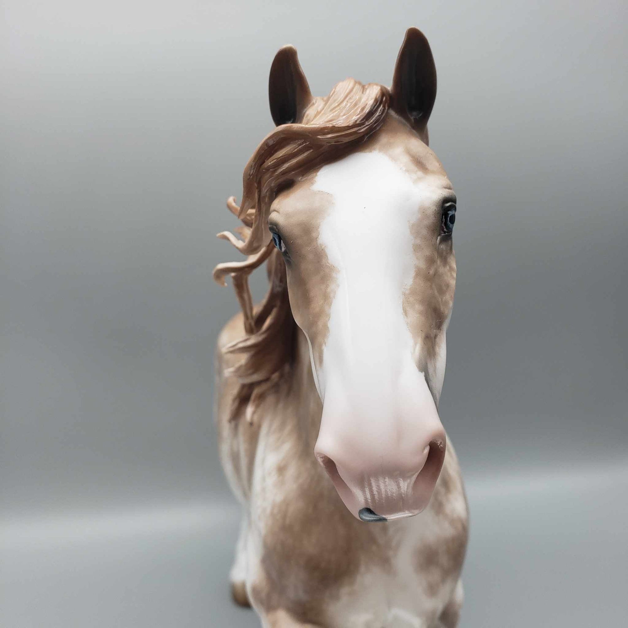 Rhodes OOAK Chestnut Sabino Clydesdale Trotting Drafter By Sheryl Leisure Best Offers 8/21/23