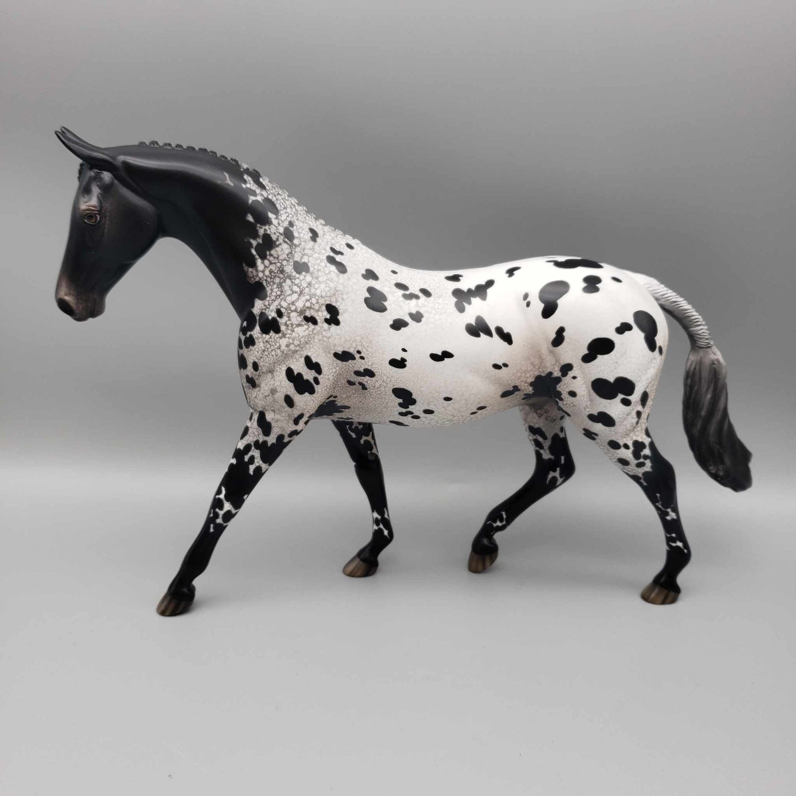 Chimney Cinders OOAK Black Appaloosa Pony By Jess Hamill Holiday Sale HS23