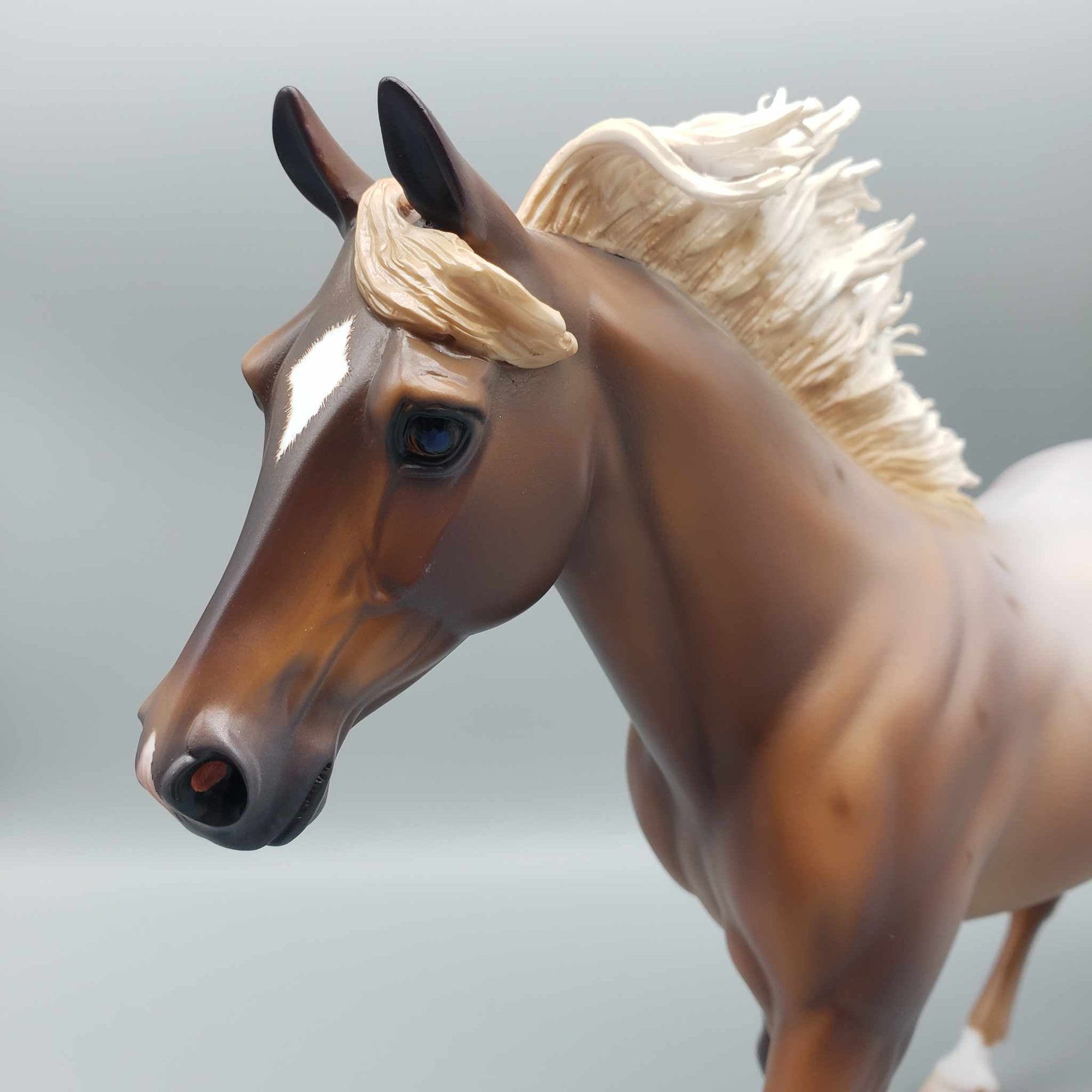 Jenny OOAK Strawberry Roan with Corn Spots Palouse By Caroline Boydston Best Offer 11/20/23