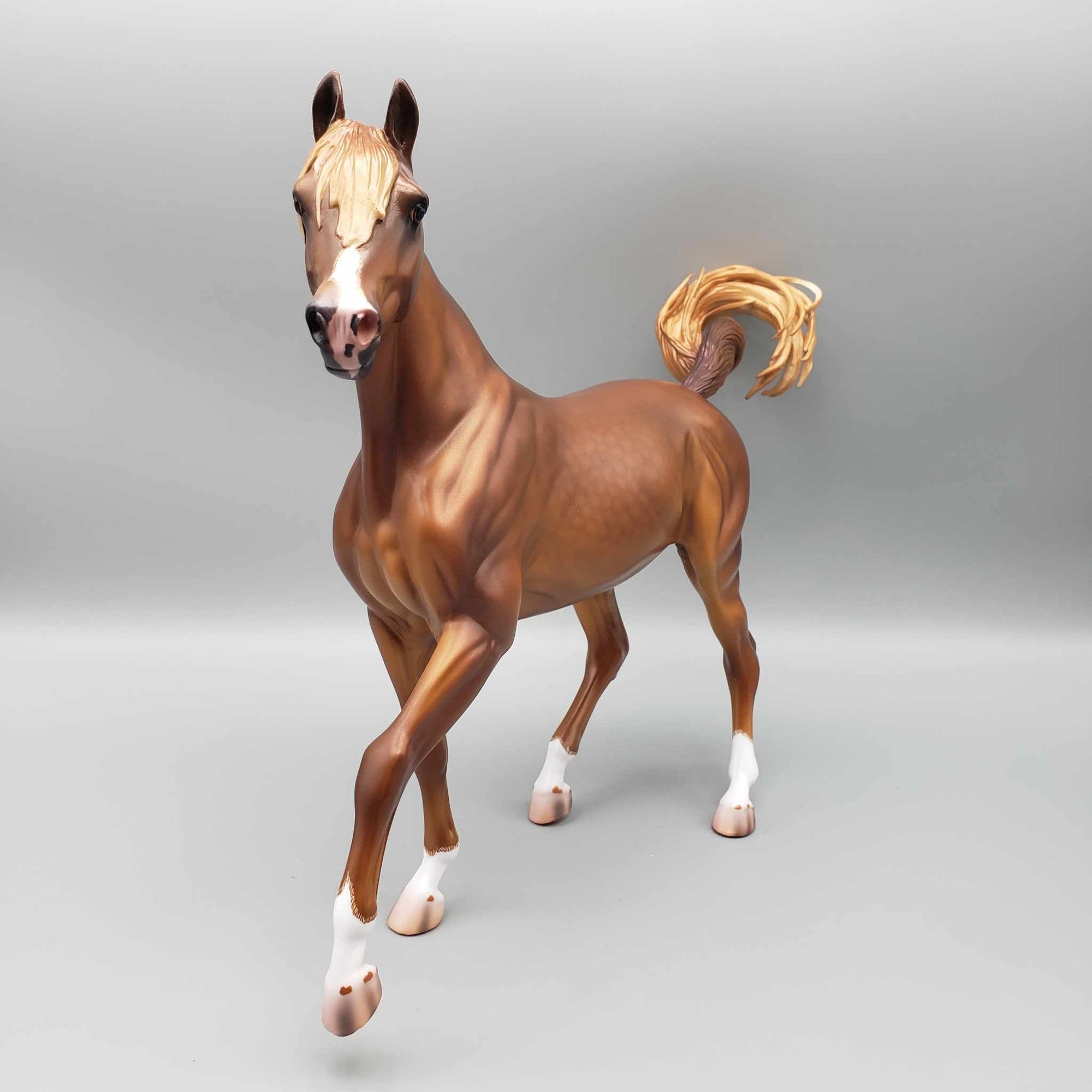 Spitfire OOAK Dappled Chestnut Arab Mare By Caroline Boydston Best Offer 11/13/23