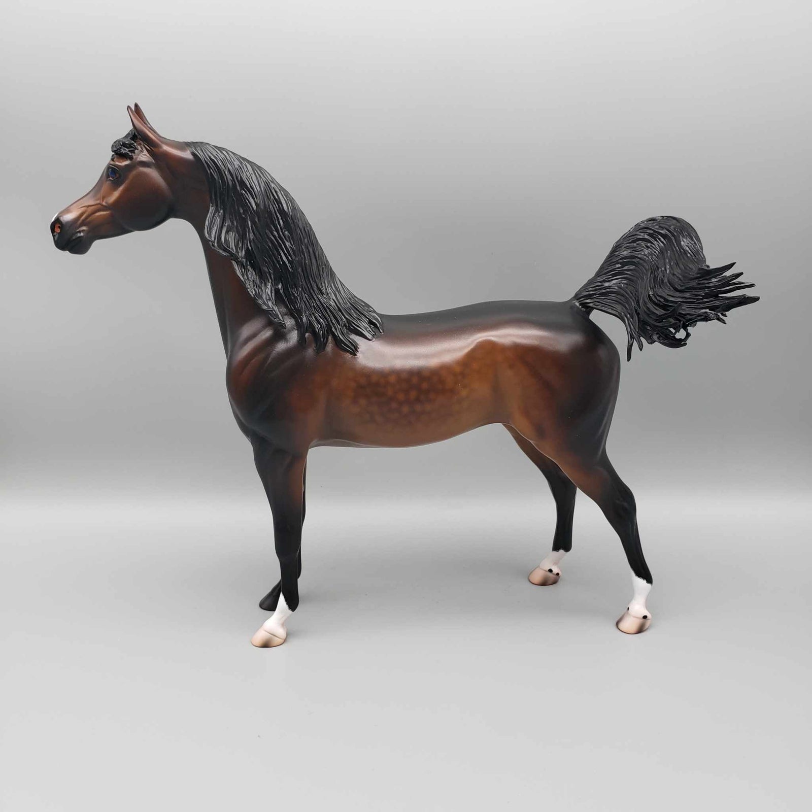 Hughes OOAK Dappled Bay Arabian By Caroline Boydston Best Offer 11/6/23