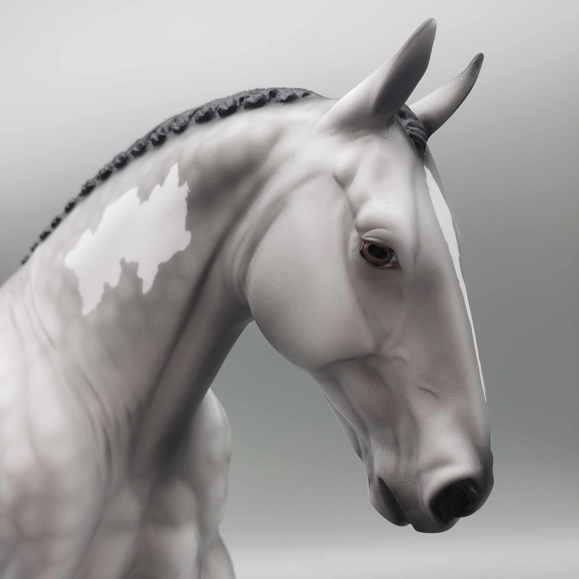 Below Zero OOAK Dappled Grey Irish Draft By Angela Marleau Holiday Sale 2023 HS23