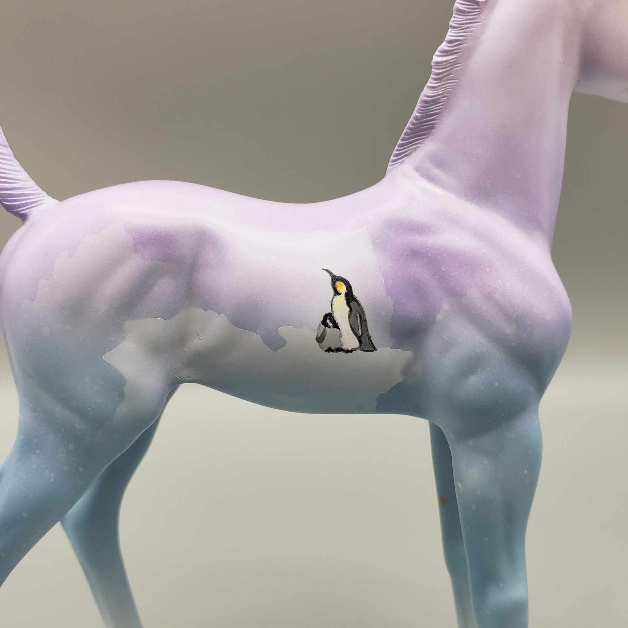 Little Emperors OOAK Deco Arab Foal By Jess Hamill Fall Facebook Auction 11/23 HS23