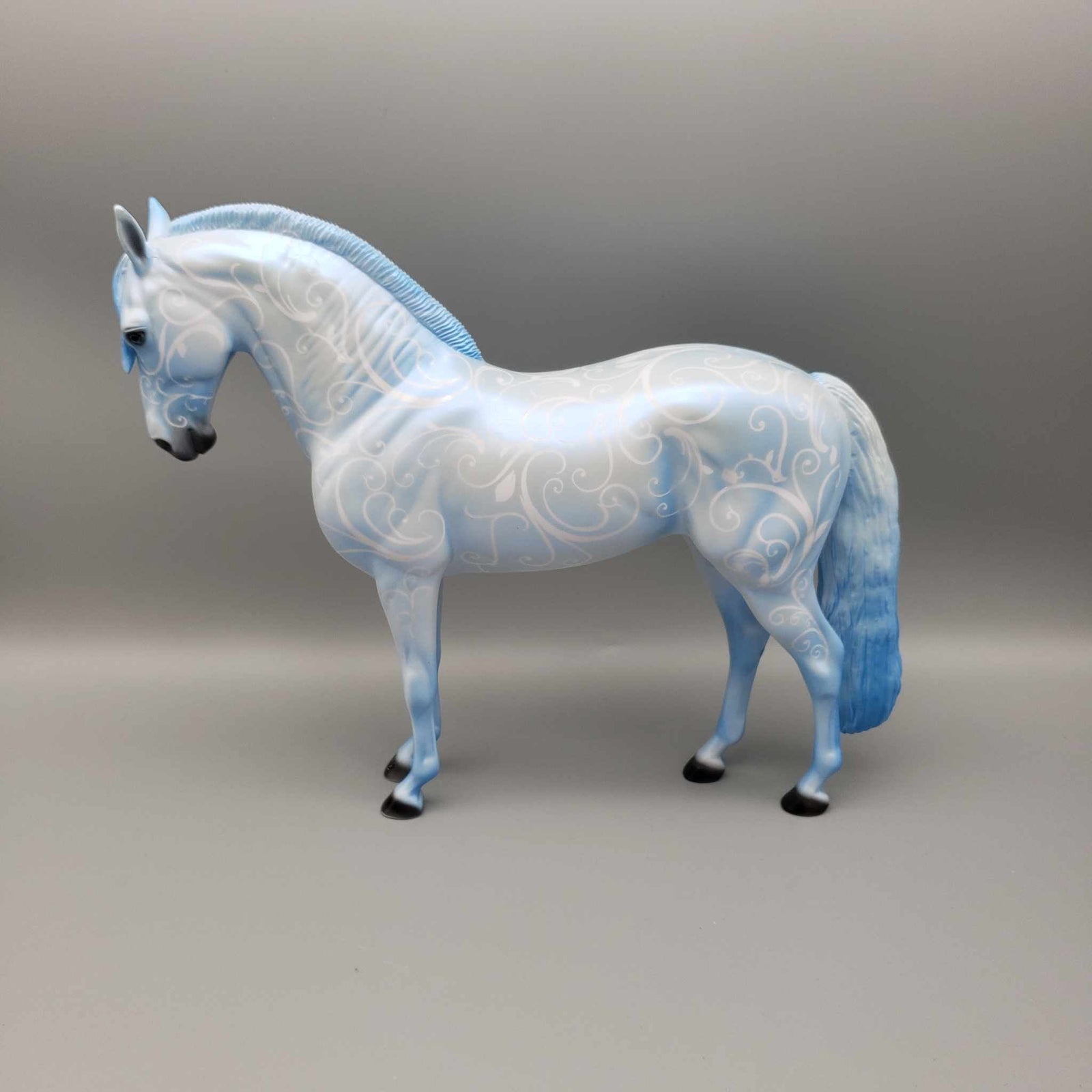 Blue Frost OOAK Deco Blue Andalusian By Dawn Quick Holiday Sale 2023 HS23