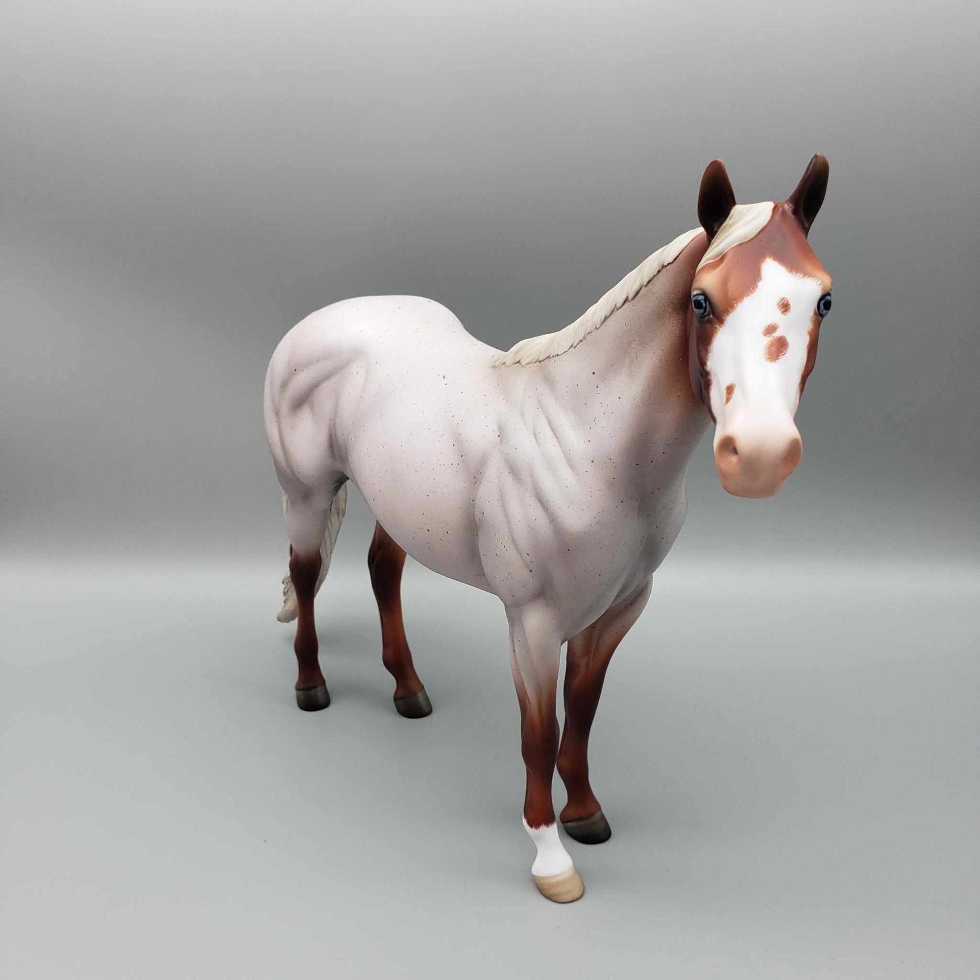 Beef Udon OOAK Strawberry Flaxen Roan ISH by Angela Marleau Holiday Sale HS23