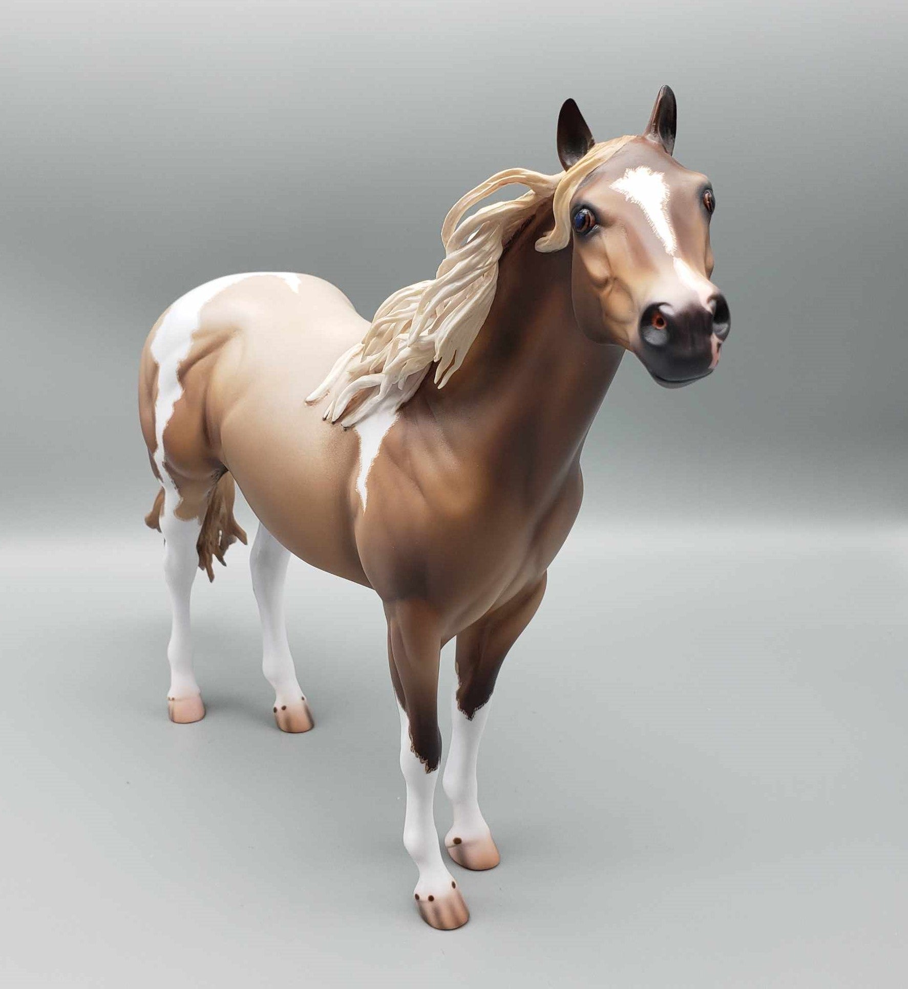 Hudson Flyer OOAK Strawberry Roan ISH By Caroline Boydston Best Offer 11/20/23