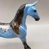 Poison OOAK Blue and Bronze Deco Saddlebred by Ellen Robbins Moonlight Madness 2023 MM23