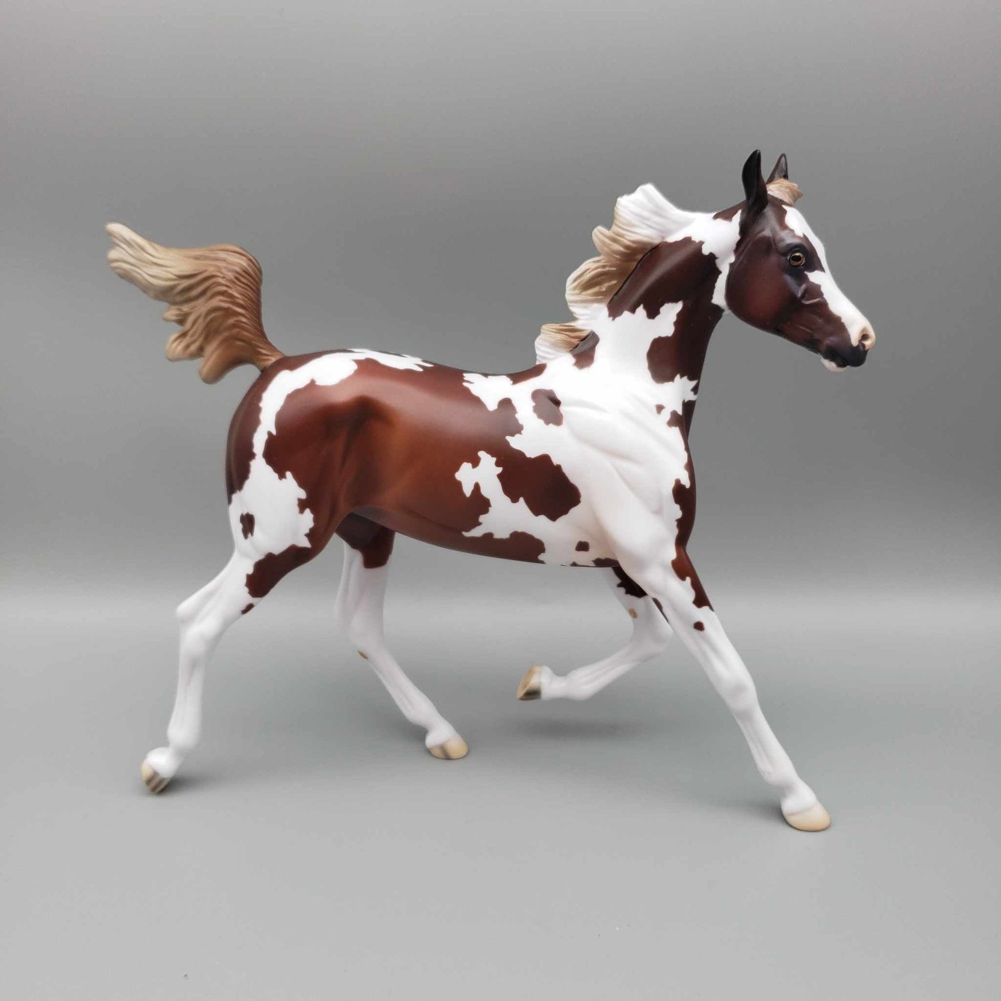 Poinsettia OOAK Flaxen Chestnut Arabian Yearling By Jess Hamill Holiday Sale 2023 HS23