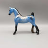 Poison OOAK Blue and Bronze Deco Saddlebred by Ellen Robbins Moonlight Madness 2023 MM23