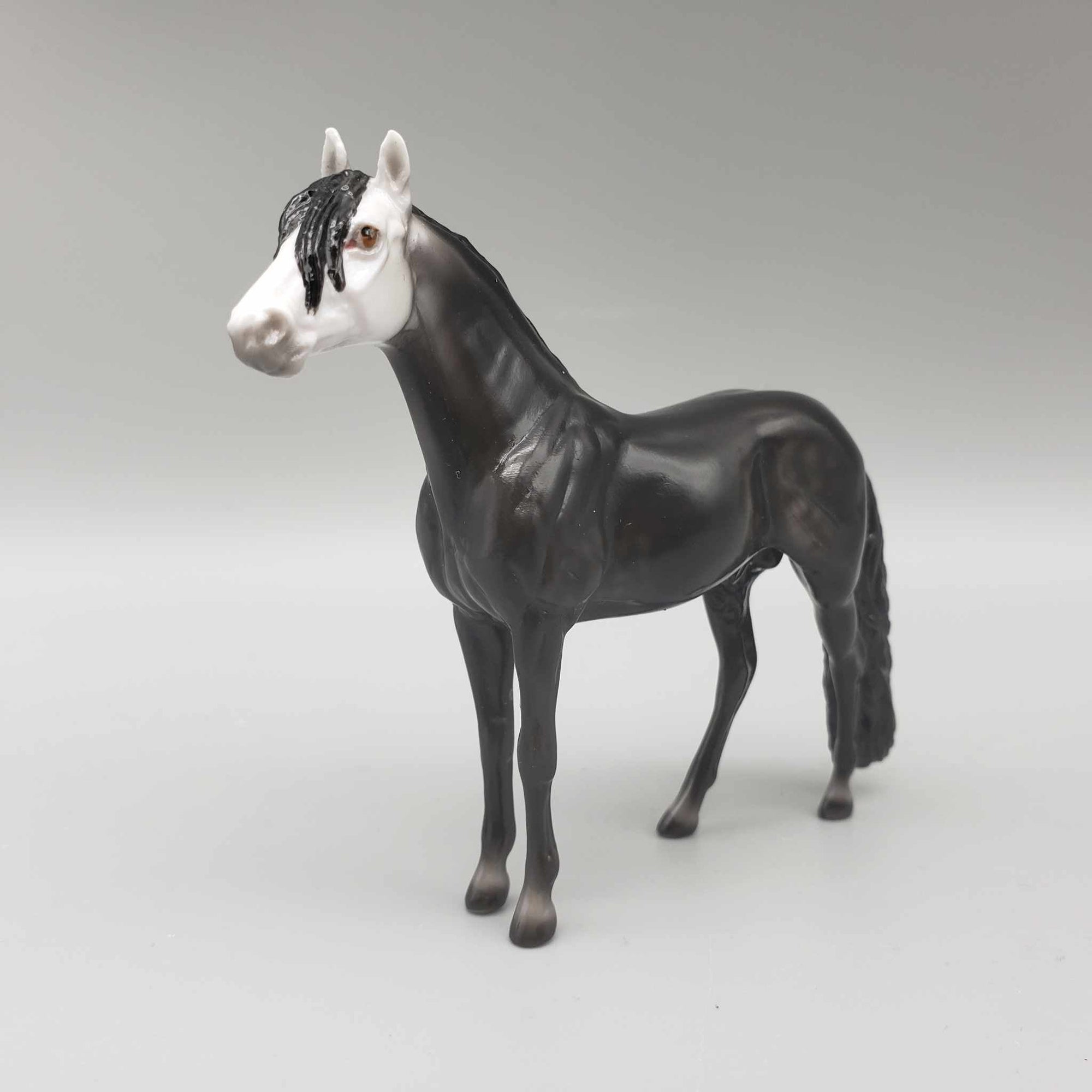 Ichabod OOAK  Dappled Black Andalusian Chip By Ellen Robbins Moonlight Madness 2023 MM23