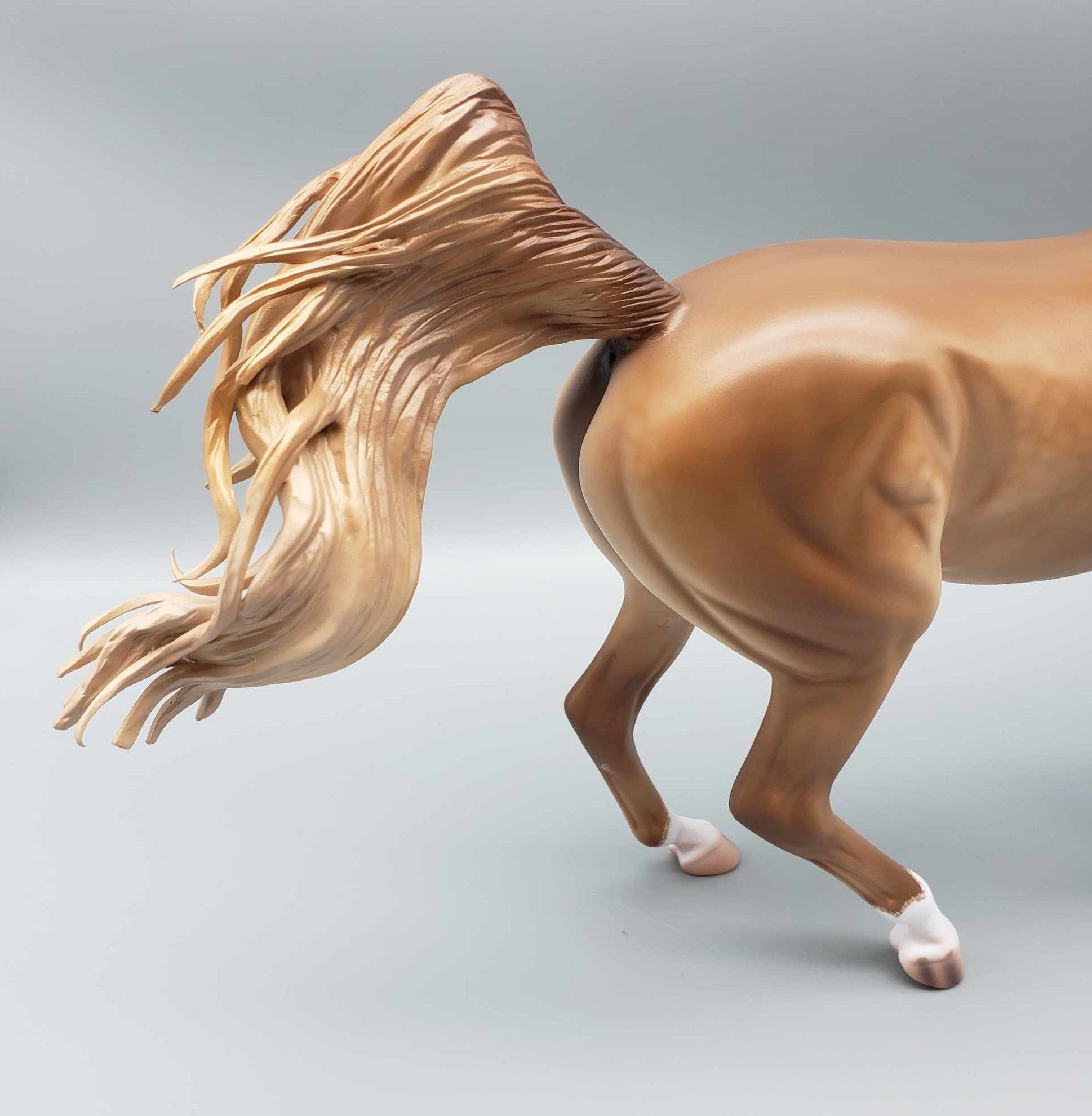 June Bug OOAK Dappled Light Chestnut Arabian Mare By Caroline Boydston Best Offer 11/20/23