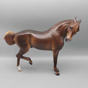 Hellcat OOAK Dark Dappled Chestnut Extreme Custom Andalusian By Caroline Boydston Best Offer 11/20/23