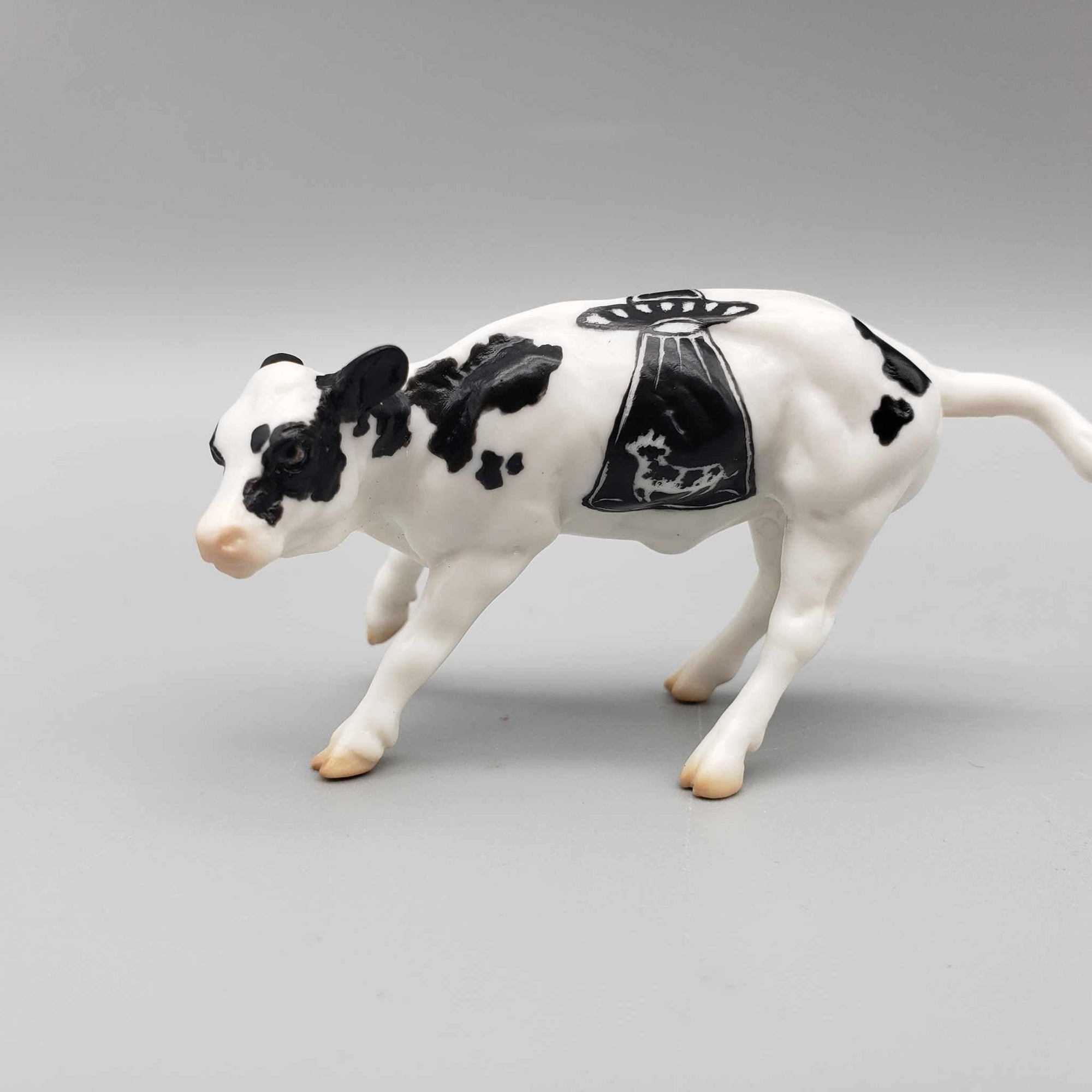 Beltill &amp; Calf OOAK Grey Blacklight Reactive Cutter &amp; Alien Calf Chip LE-30 By Jess Hamill Moonlight Madness 2023 MM23