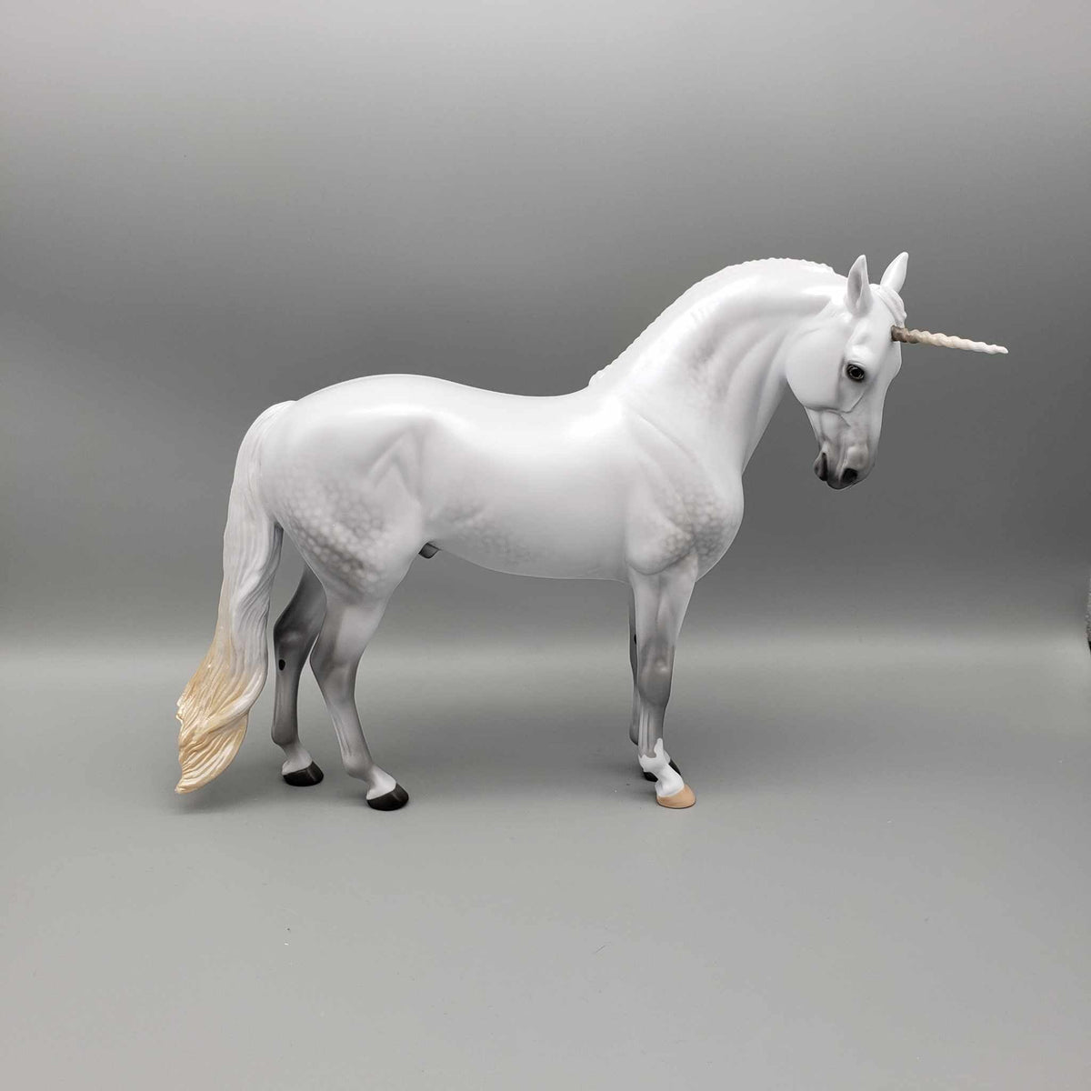 Believe LE15 Run Dappled Grey Andalusian Unicorn By Ellen Robbins Holiday Sale HS23