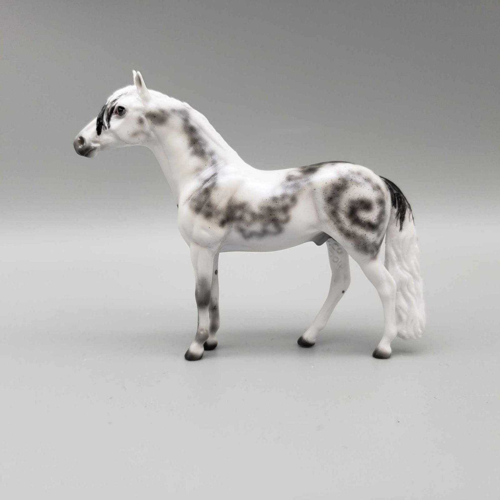 Serling OOAK Deco Black/White Inspired By The Twilight Zone Andalusian Chip By Ellen Robbins Moonlight Madness 2023 MM23