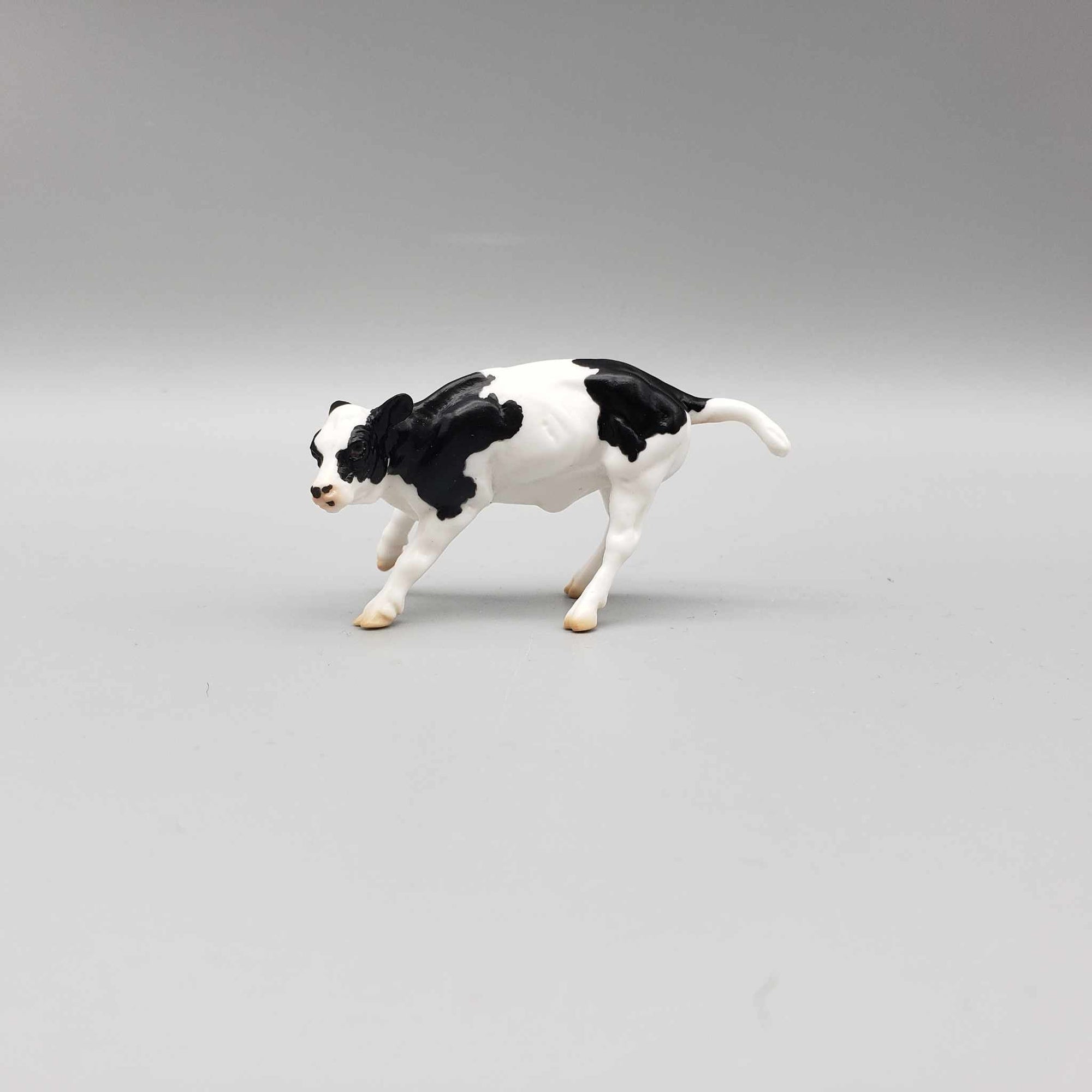 Kutta &amp; Calf OOAK Orange Alien Blacklight Reactive Cutter &amp; Holstein Calf Chip - Alien Series By Jess Hamill Moonlight Madness 2023 MM23