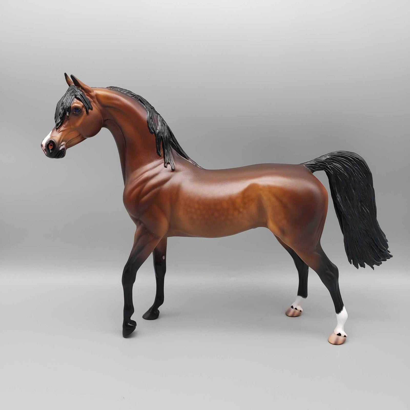 Curtiss OOAK Dappled Bay Arab Stallion By Caroline Boydston Best Offer 11/13/23