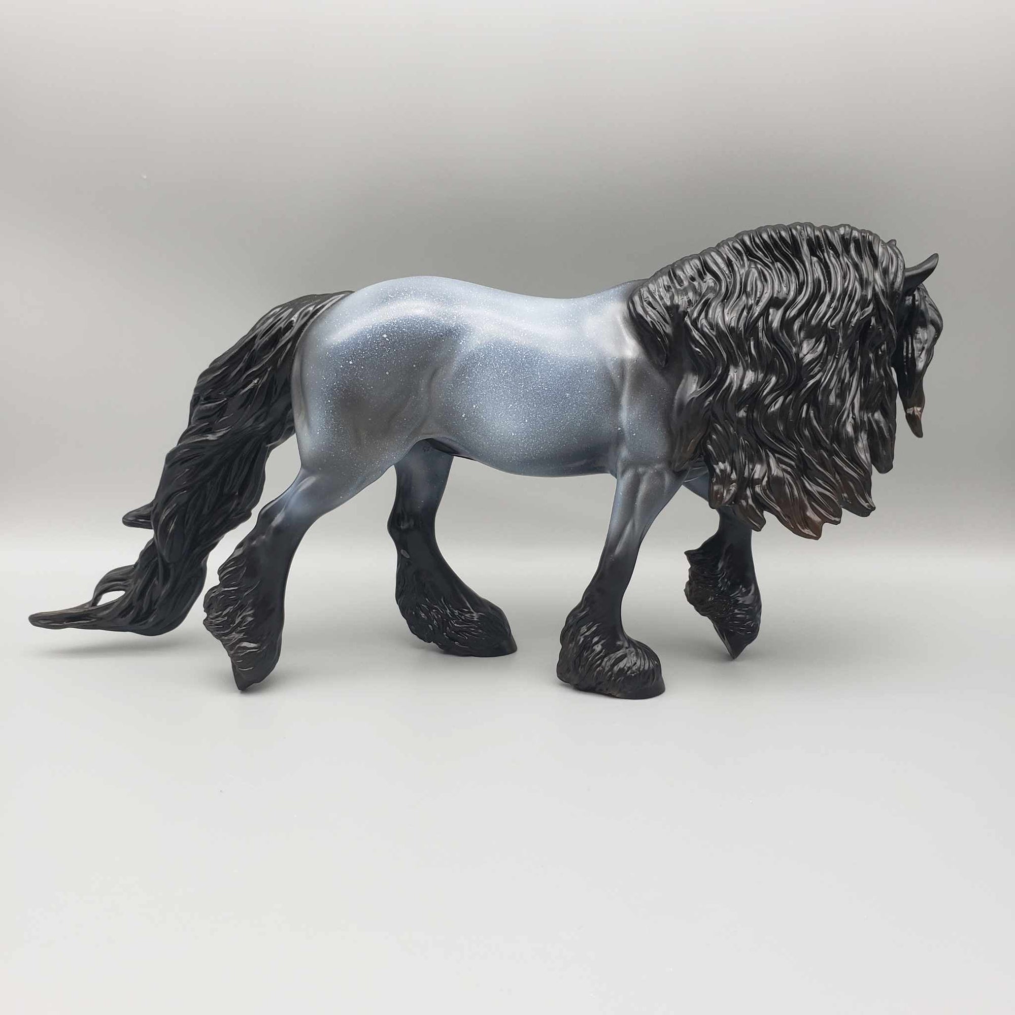 Blue Midnight OOAK Halloween Deco Irish Cob By Ashley Palmer Moonlight Madness 2023 MM23