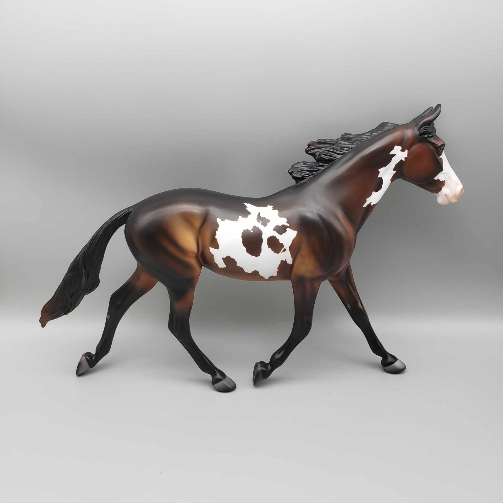 Windless Cold OOAK Dappled Bay Overo Palouse By Angela Marleau Holiday Sale HS23