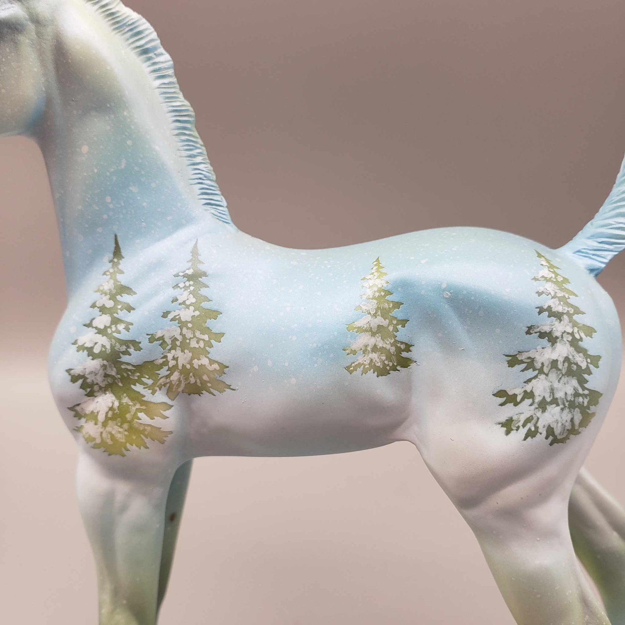 Snow Fall OOAK Deco Arab Foal By Jess Hamill HS23