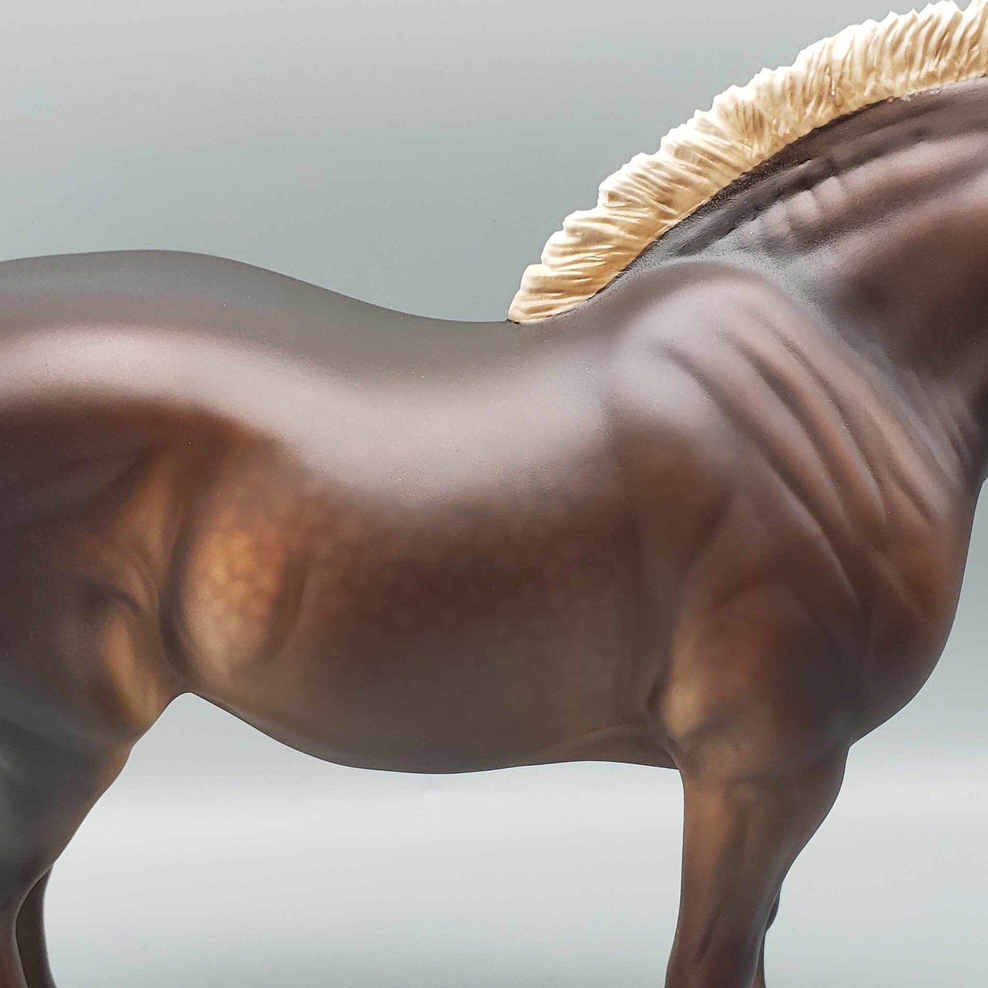 Bell OOAK Dappled Dark Chestnut Heavy Draft Mare By Caroline Boydston Best Offer 11/20/23