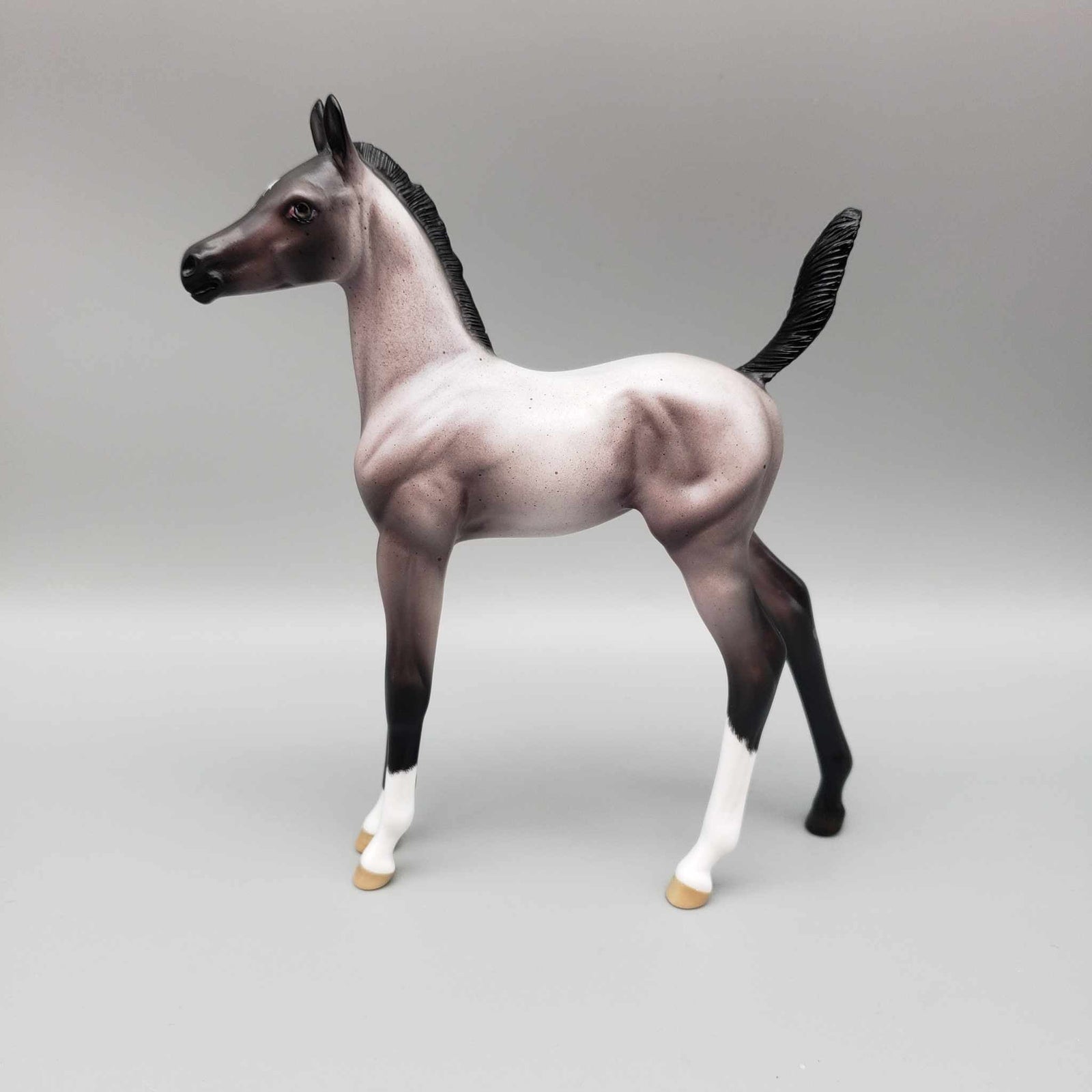 Frostbite OOAK Blue Roan Cold Sensitive Blue Appy By Ellen Robbins Holiday Sale 2023 HS23