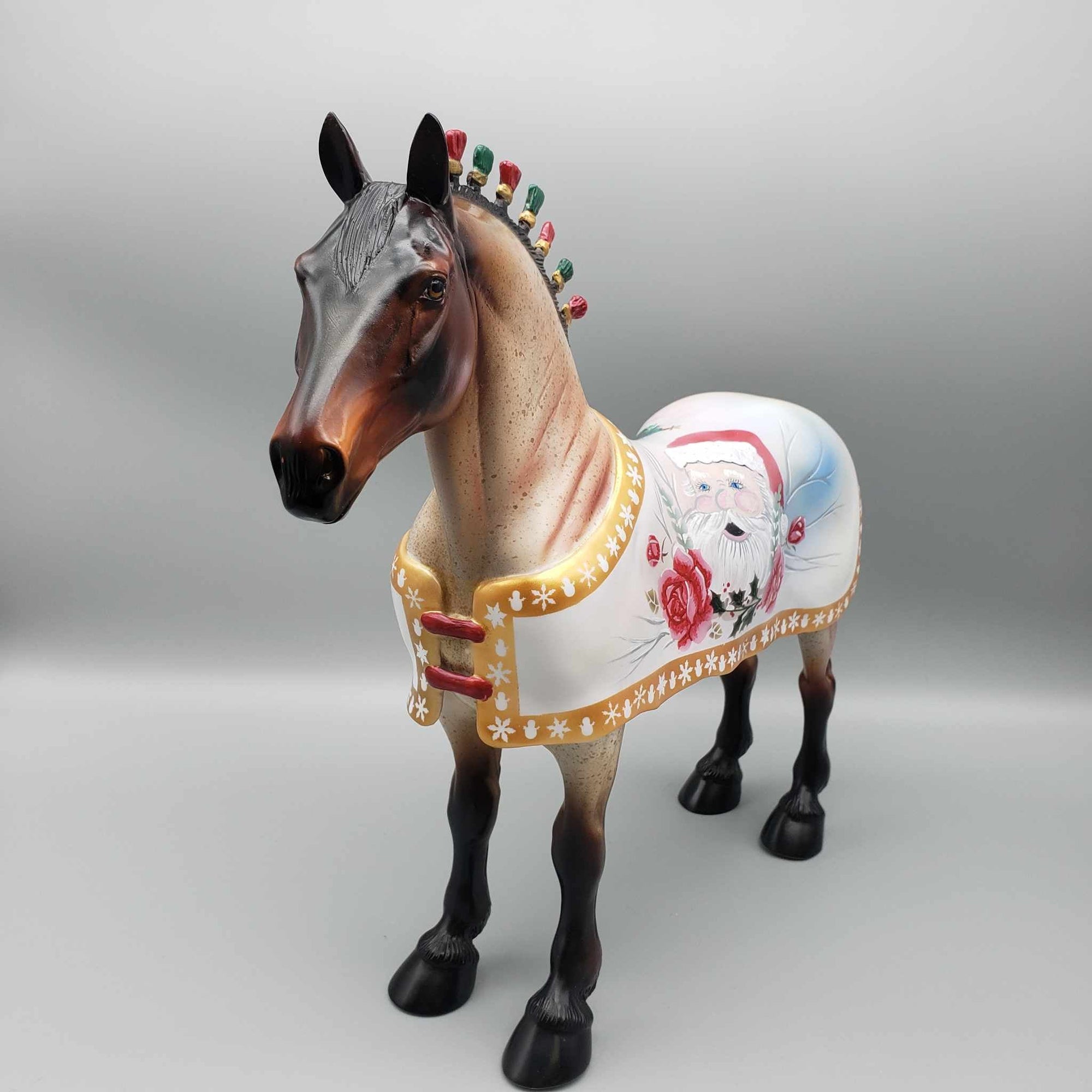 Christmas Dreams OOAK Deco Blanketed Standing Drafter By Dawn Quick Fall Facebook Auction 11/23