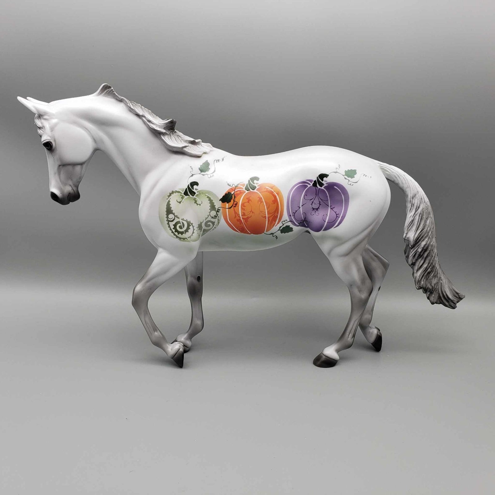 Pumpkin Spice with Deco with Green, Orange and Purple Pumpkins By Dawn Quick Moonlight Madness 2023 MM23