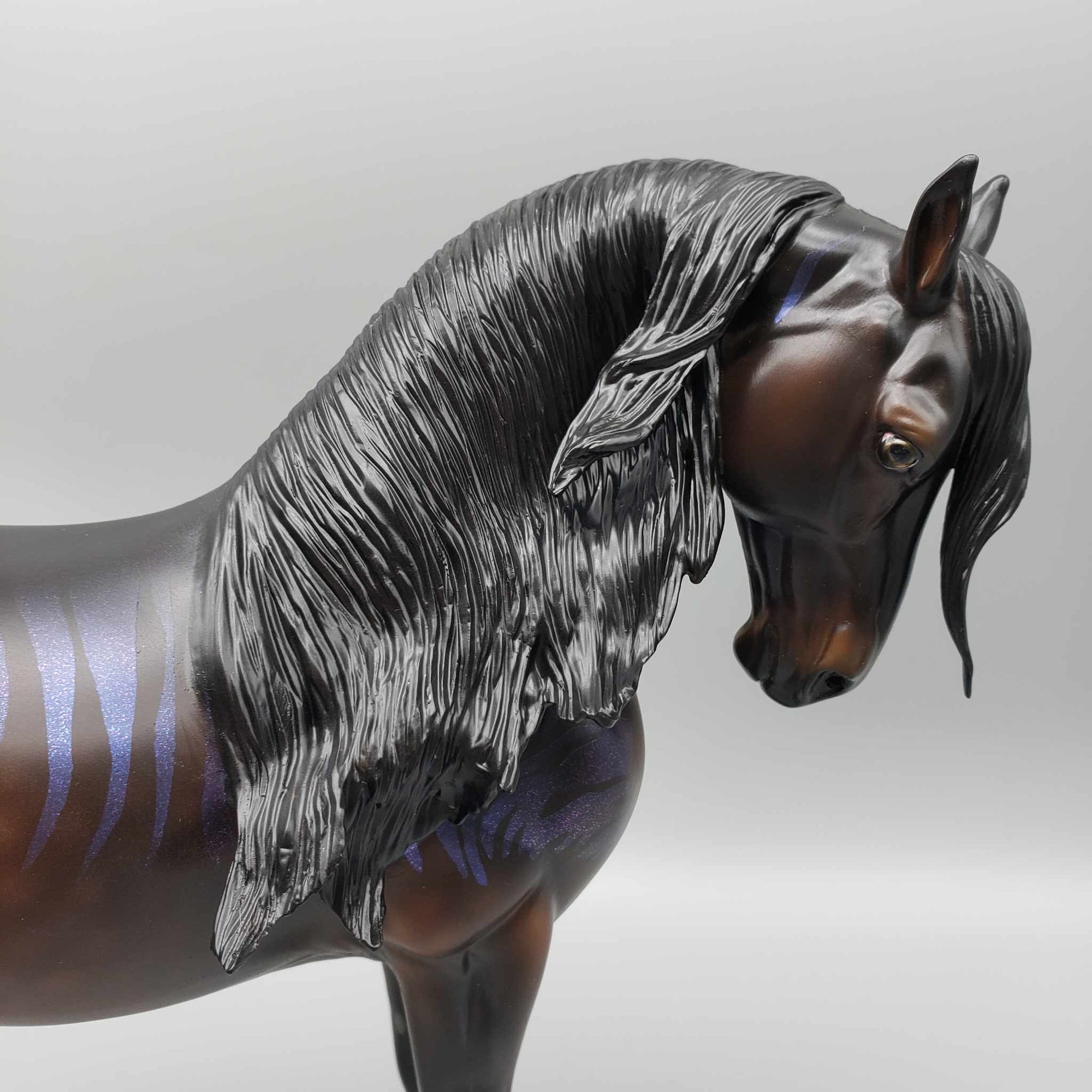 Dark Enchanter OOAK Bay Deco Purple Zebra  BEST OFFER Moonlight Madness 2023 MM23