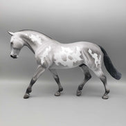 Below Zero OOAK Dappled Grey Irish Draft By Angela Marleau Holiday Sale 2023 HS23