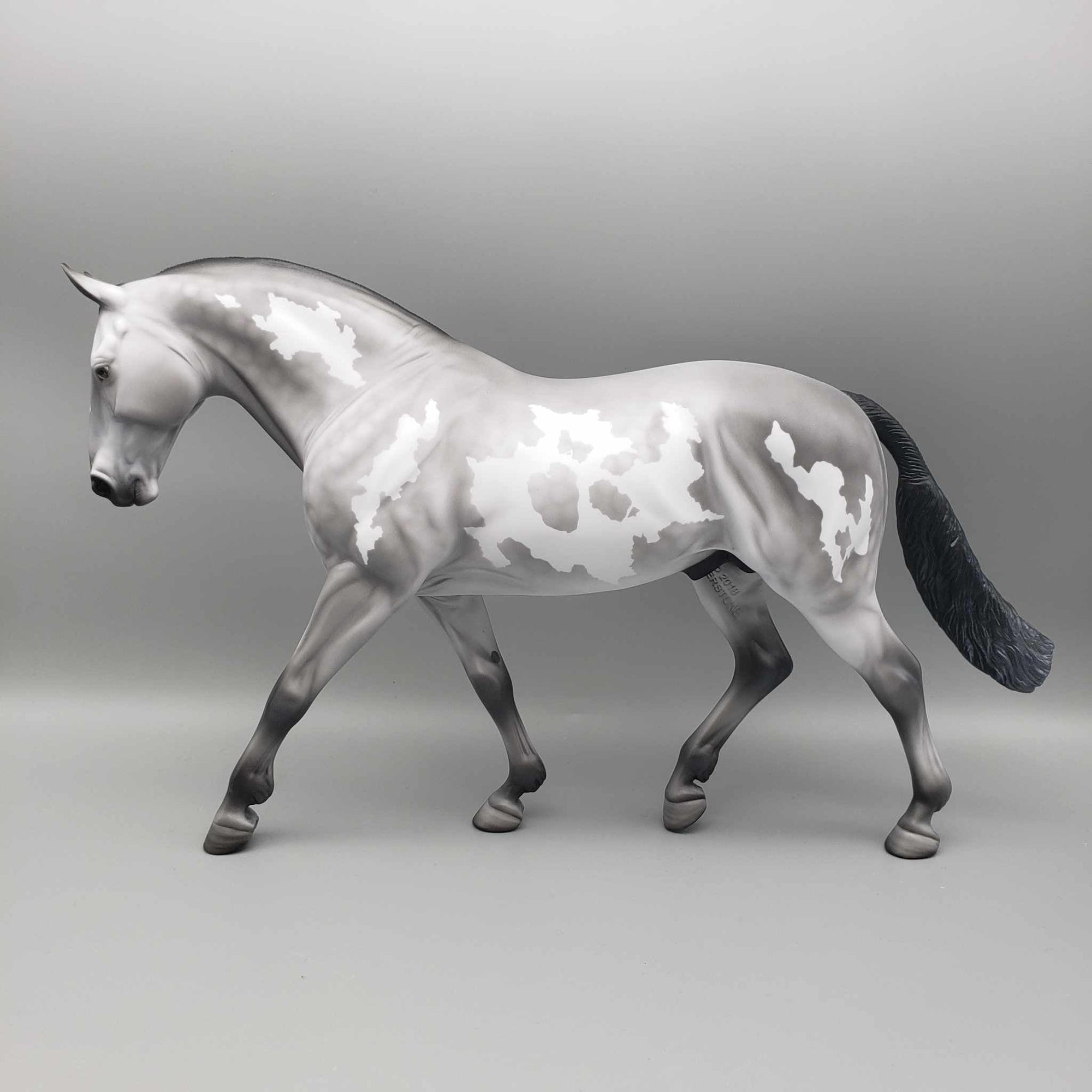 Below Zero OOAK Dappled Grey Irish Draft By Angela Marleau Holiday Sale 2023 HS23