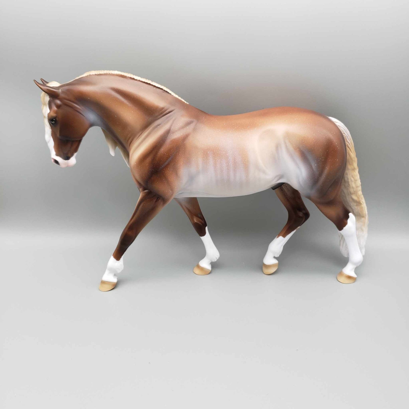 Skulli Landier LE20 Strawberry Roan Rabicano & Deco Irish Draft  Moonlight Madness 2023 MM23