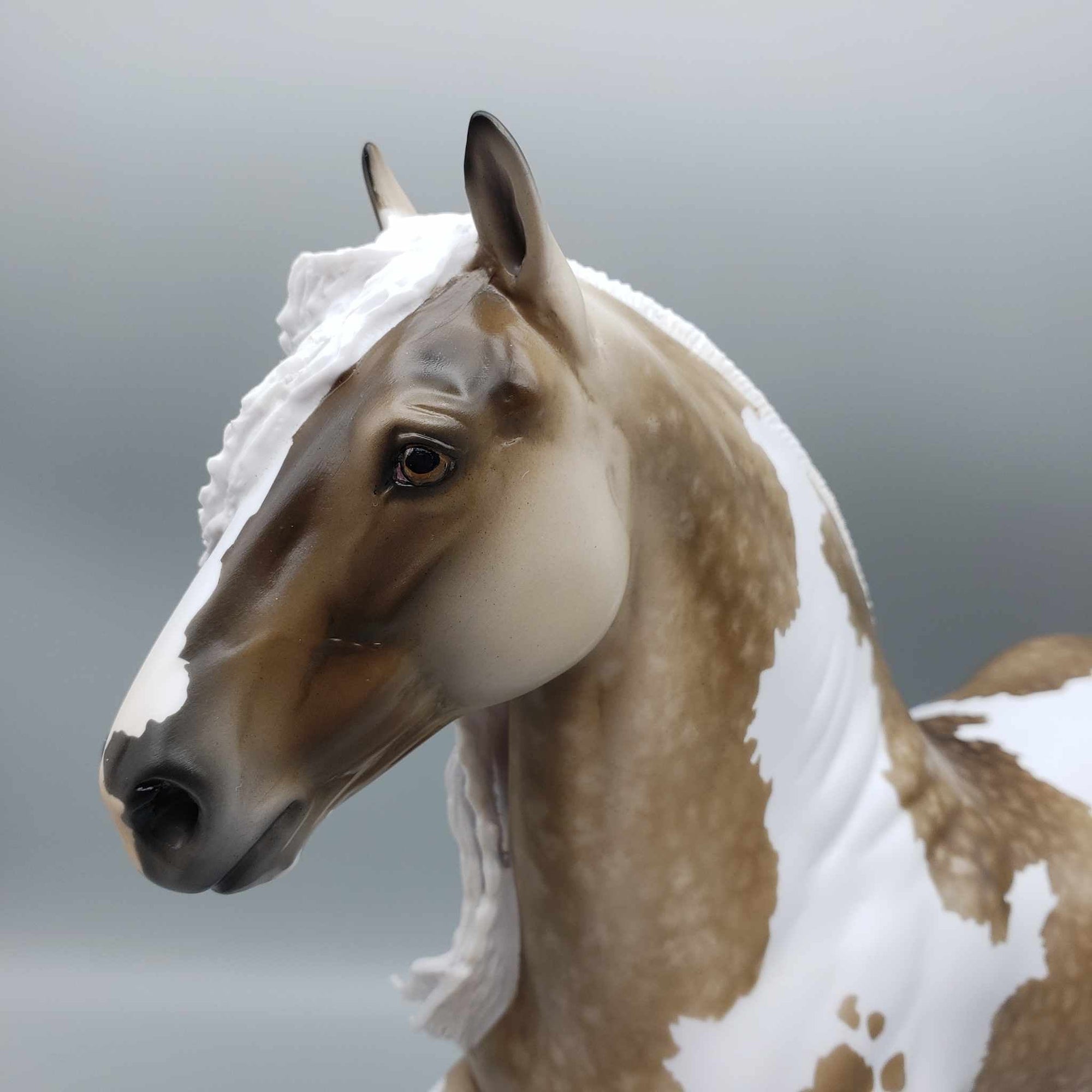 Vanilla Twist OOAK Silver Dapple Trotting Drafter By Myla Pearce Best Offers 10/16/23